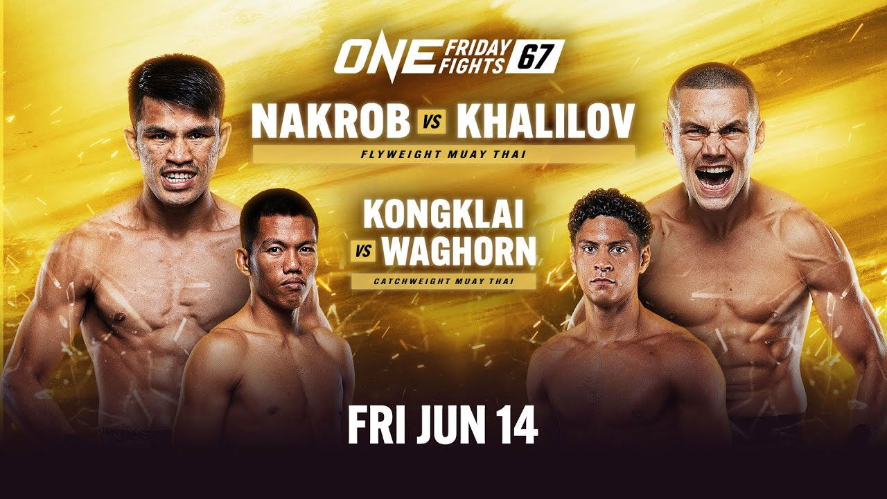 Backdrop for ONE Friday Fights 67: Nakrob vs. Khalilov