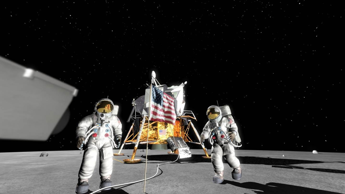 Backdrop for Dawn of the Space Age