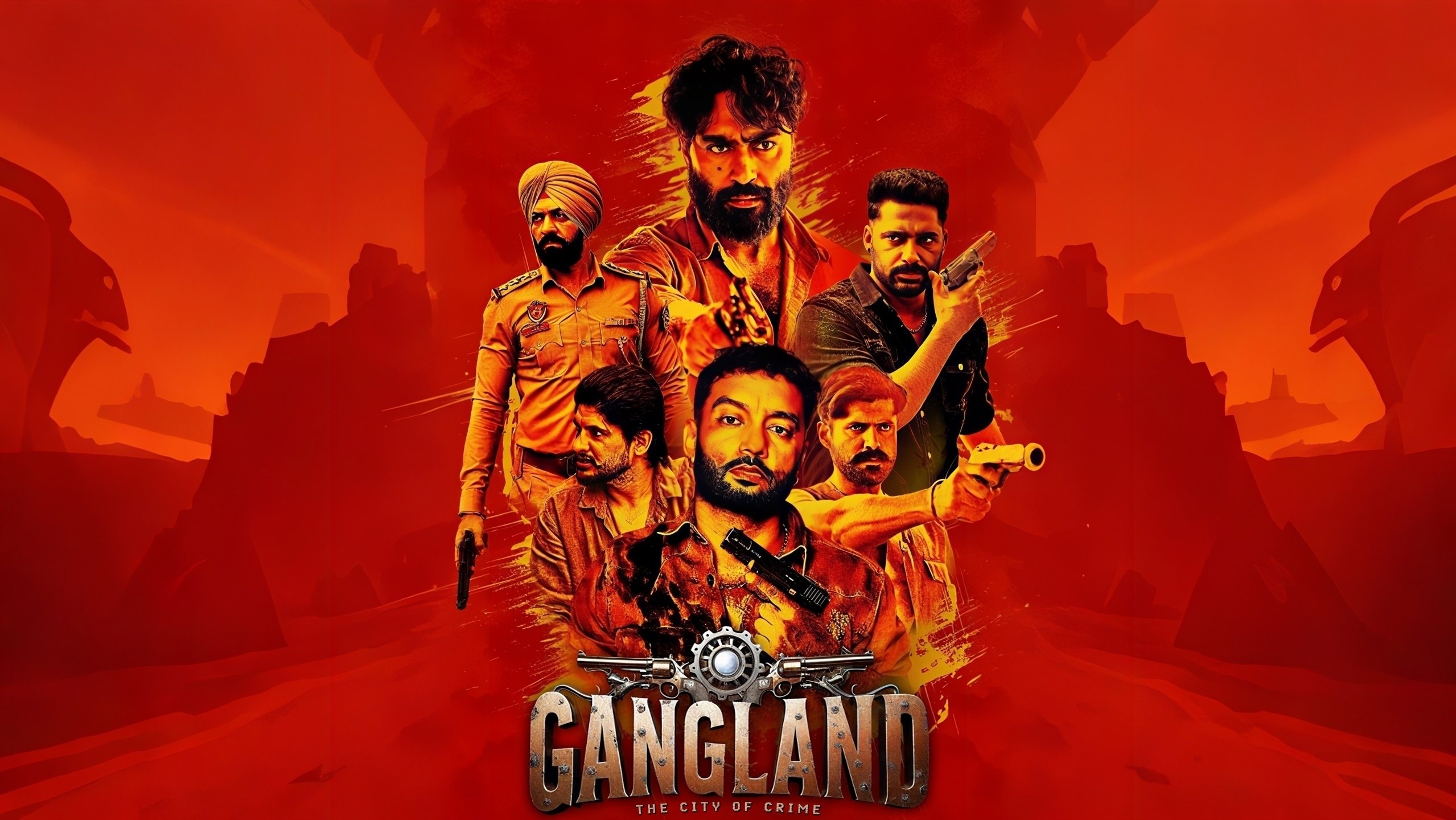 Backdrop for Gangland: The City of Crime