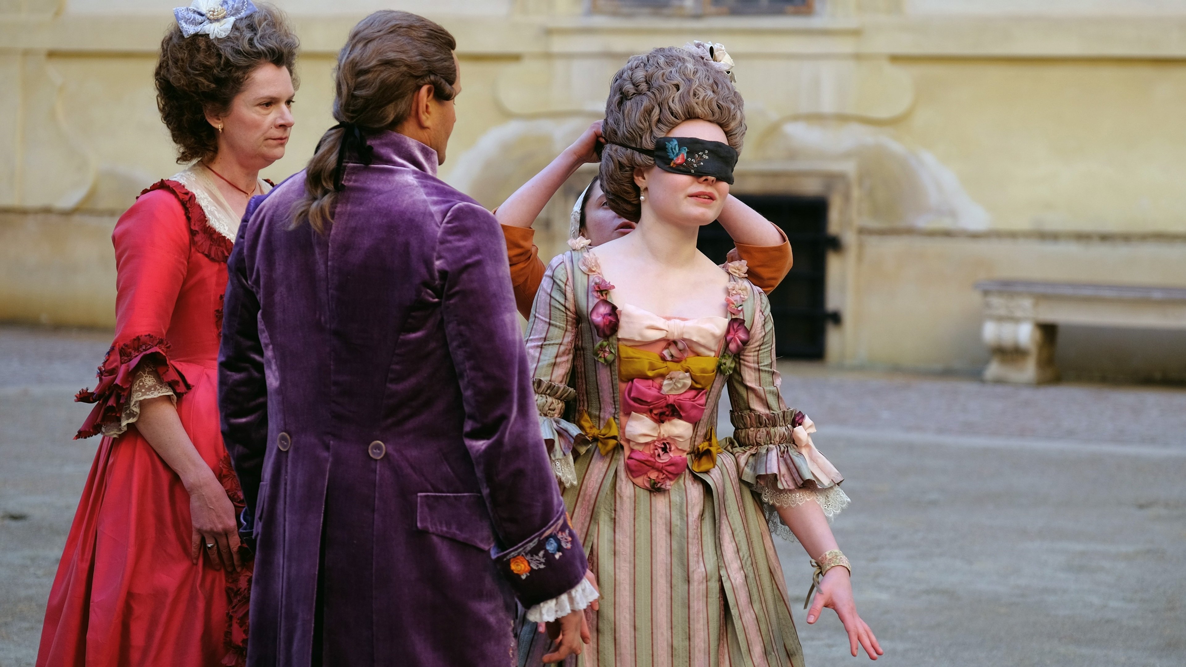 Backdrop for Mademoiselle Paradis