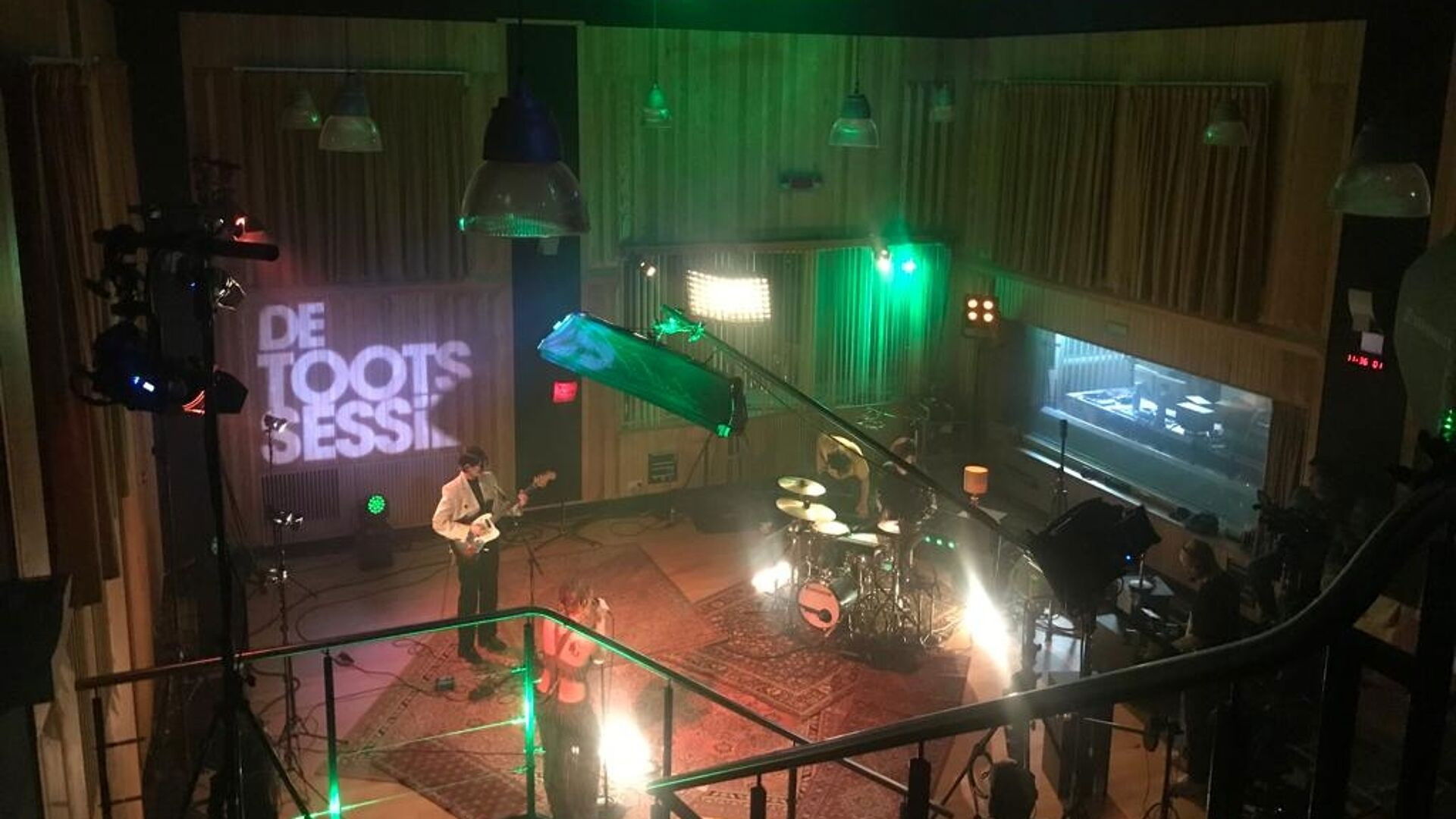 Backdrop for De Toots Sessies