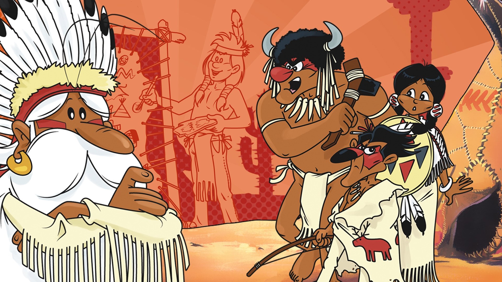 Backdrop for Once Upon a Time... The Americas