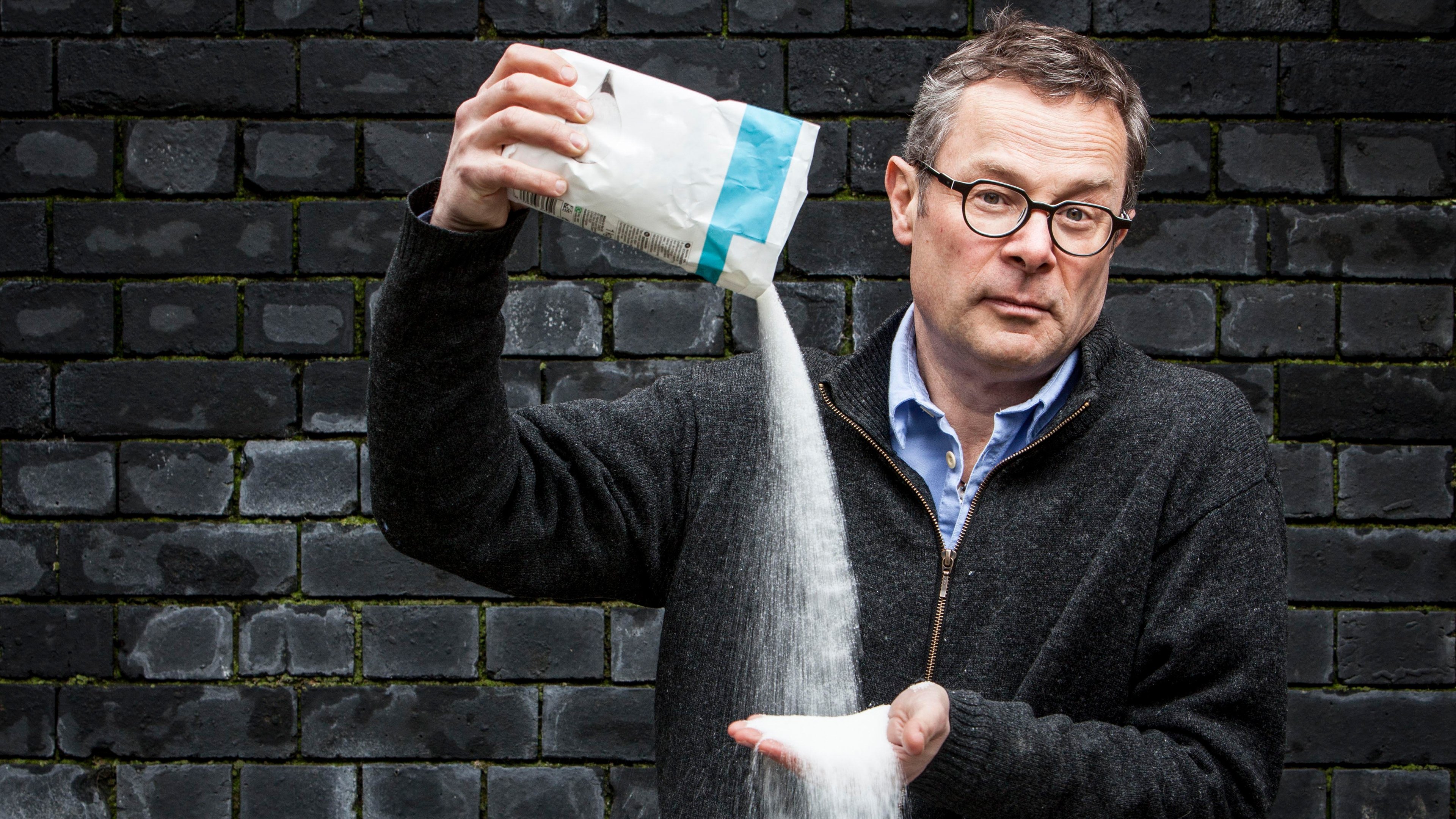 Backdrop for Britain's Fat Fight with Hugh Fearnley-Whittingstall
