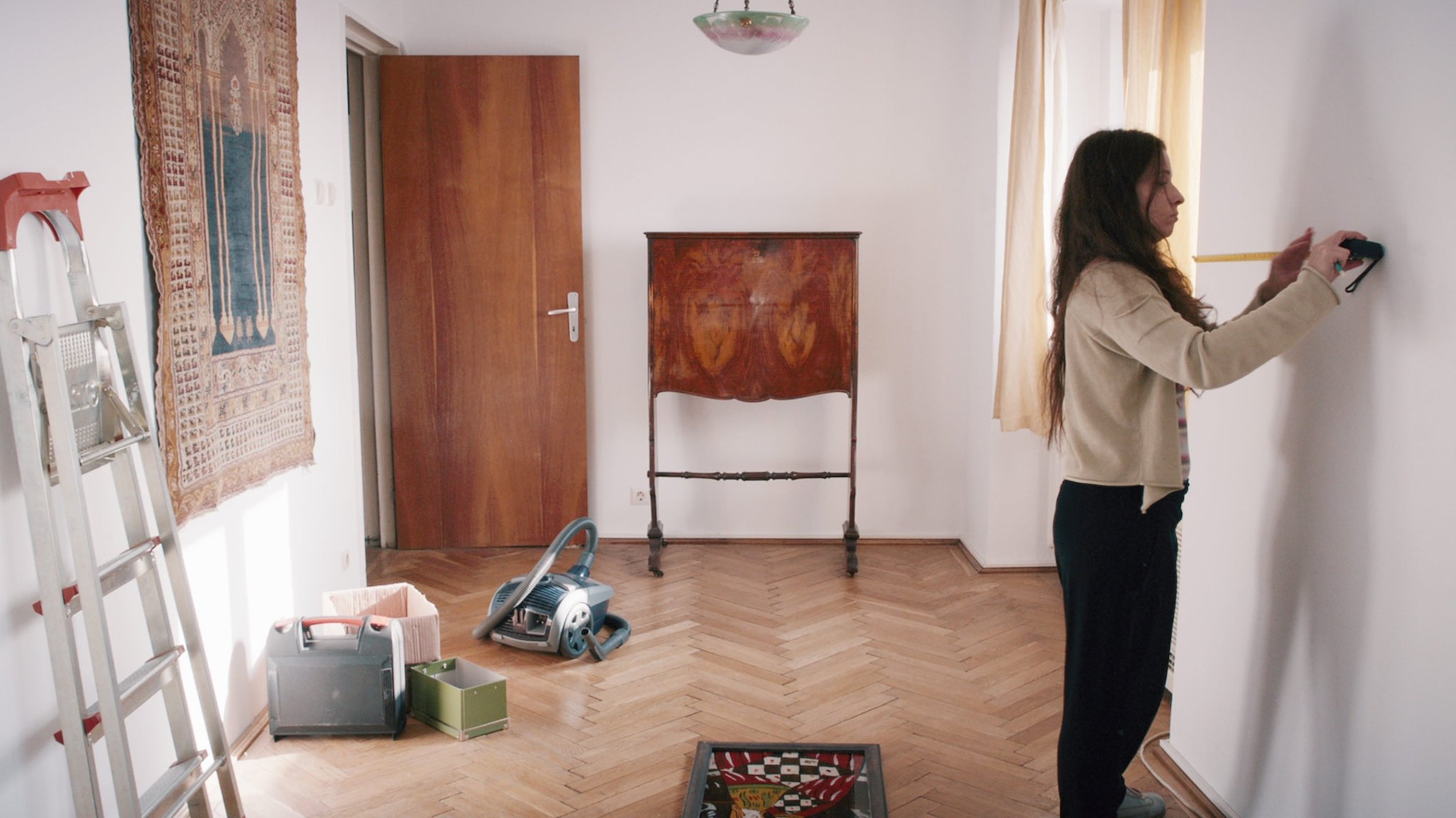 Backdrop for Self-Portrait of a Dutiful Daughter