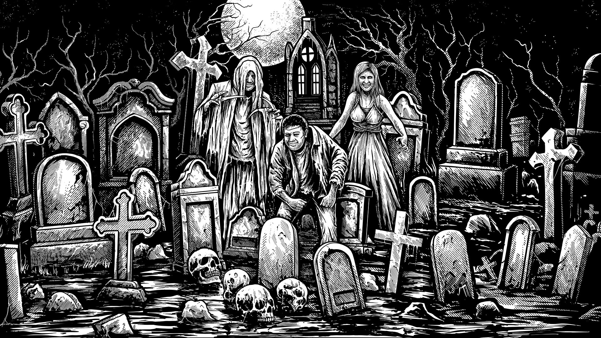 Backdrop for Hallow Ian Horror Hour