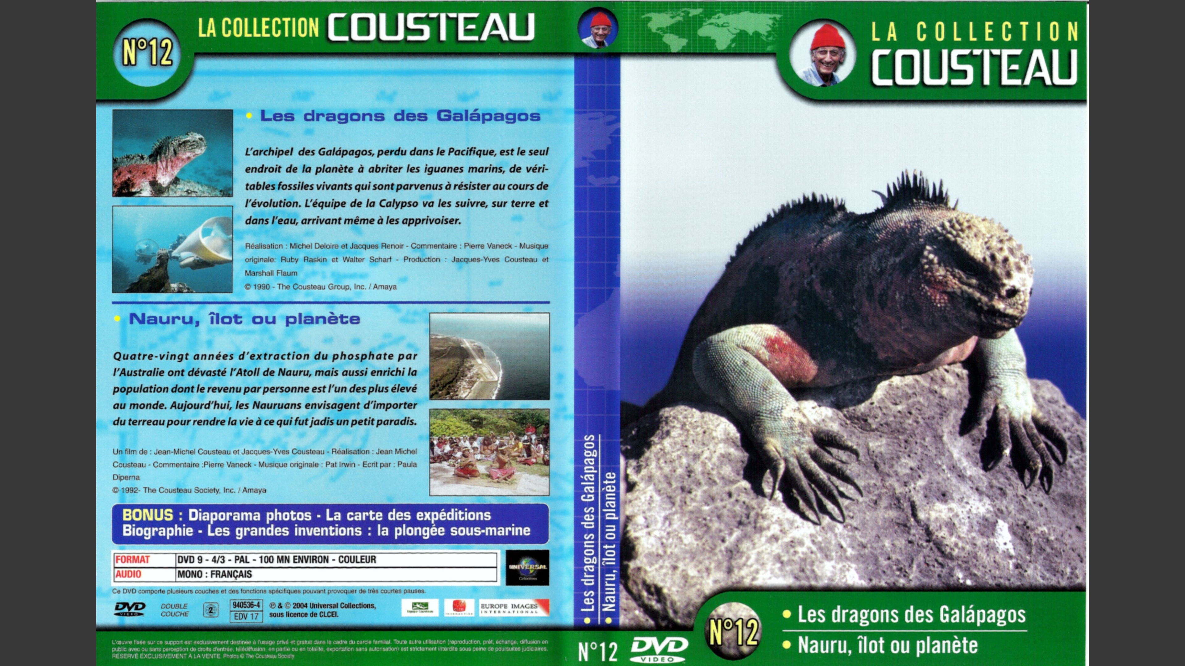 Backdrop for The Cousteau Collection N°12-1 | The Dragons of the Galapagos