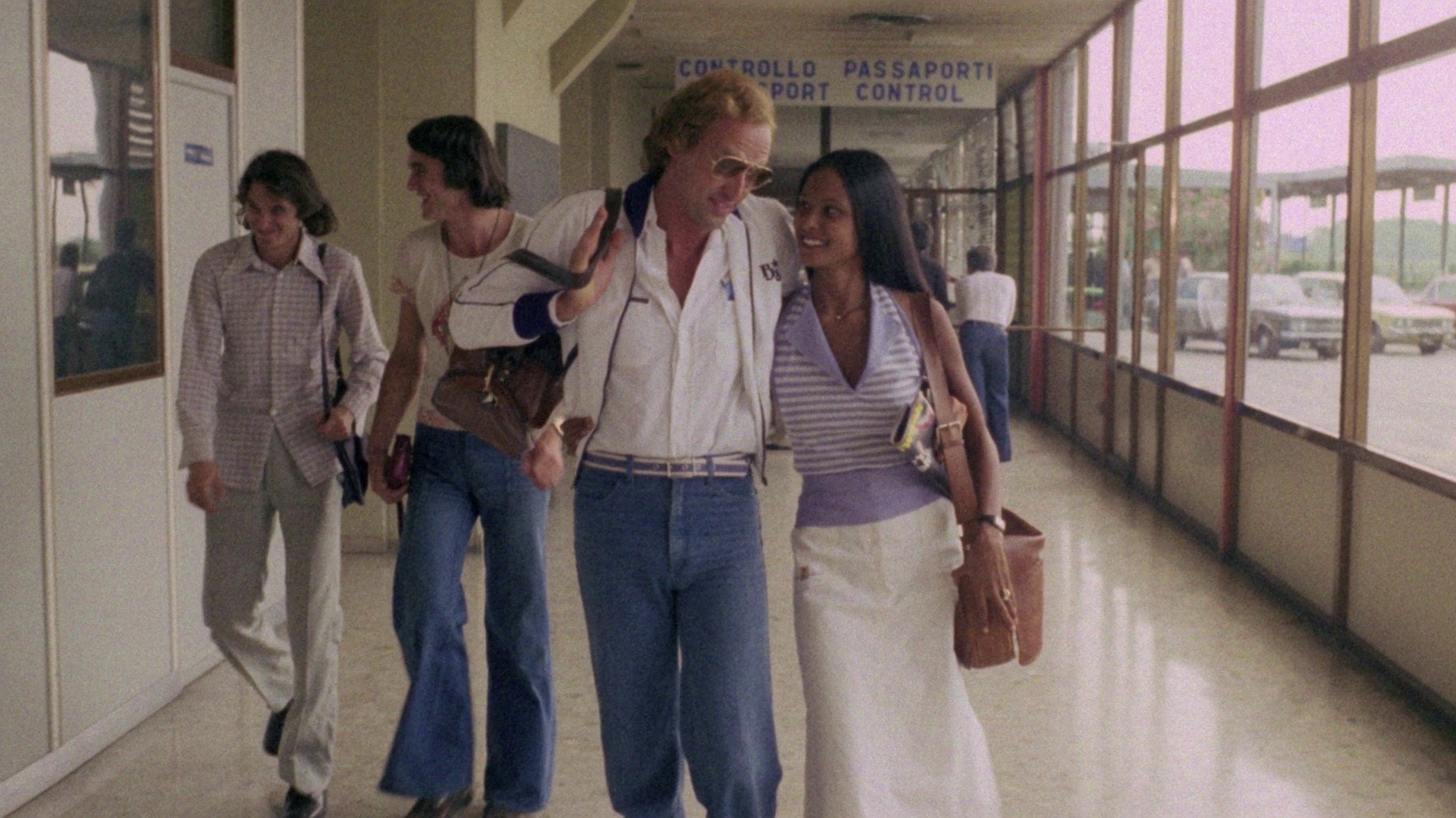 Backdrop for Emanuelle in America