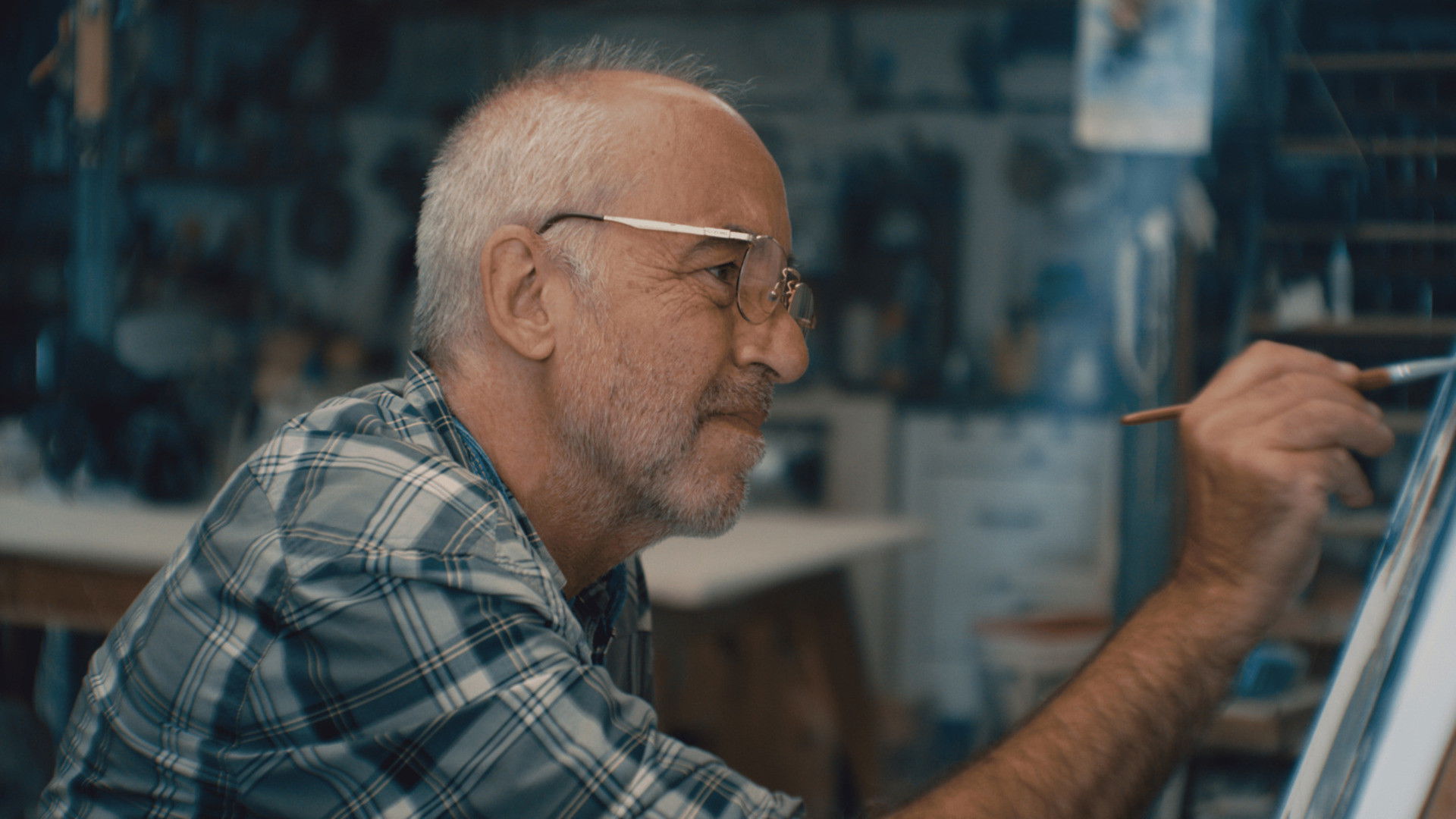 Backdrop for Portrait of a Winter Night