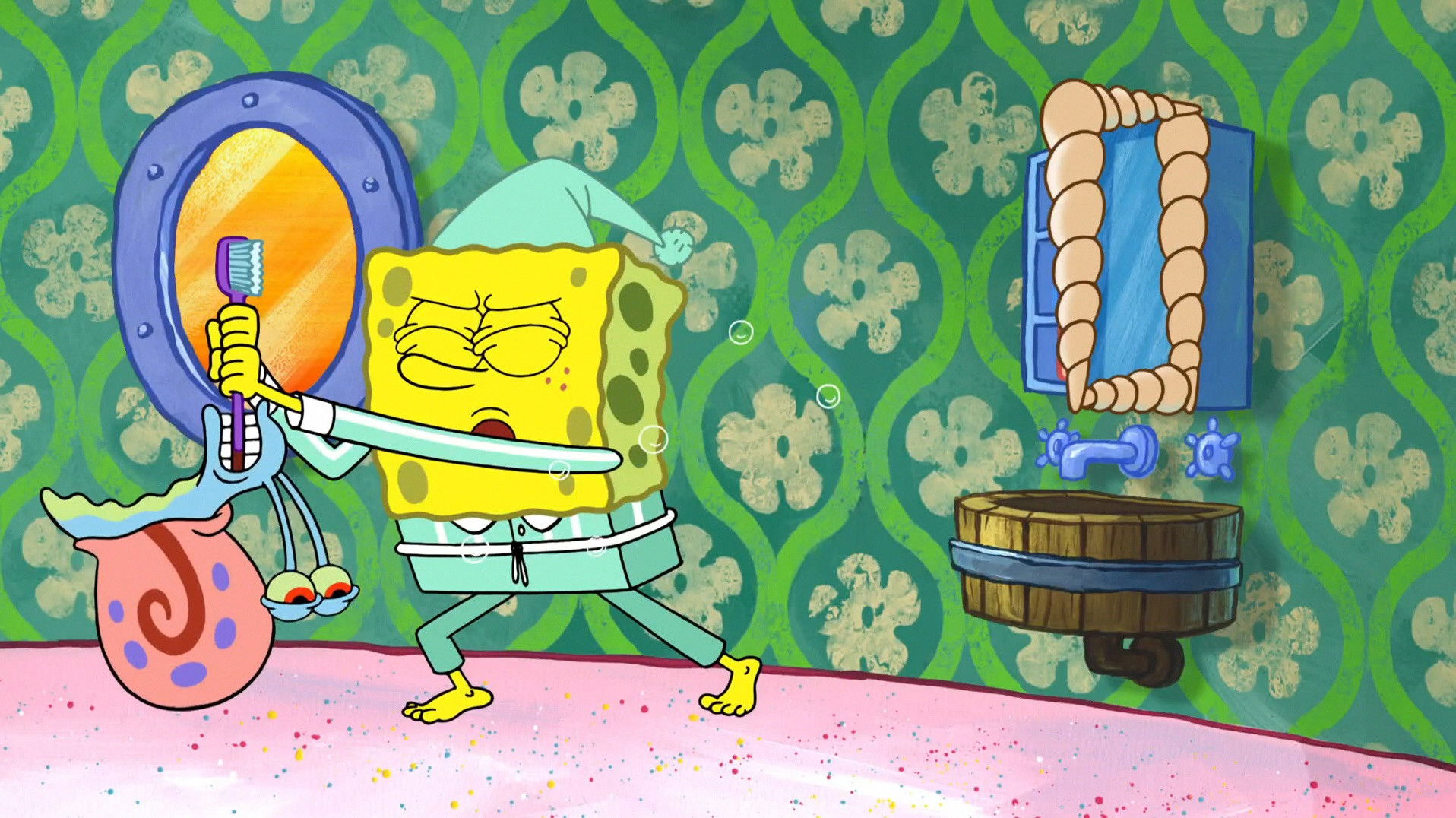 Backdrop for SpongeBob SquarePants: Bizarro Bikini Bottom