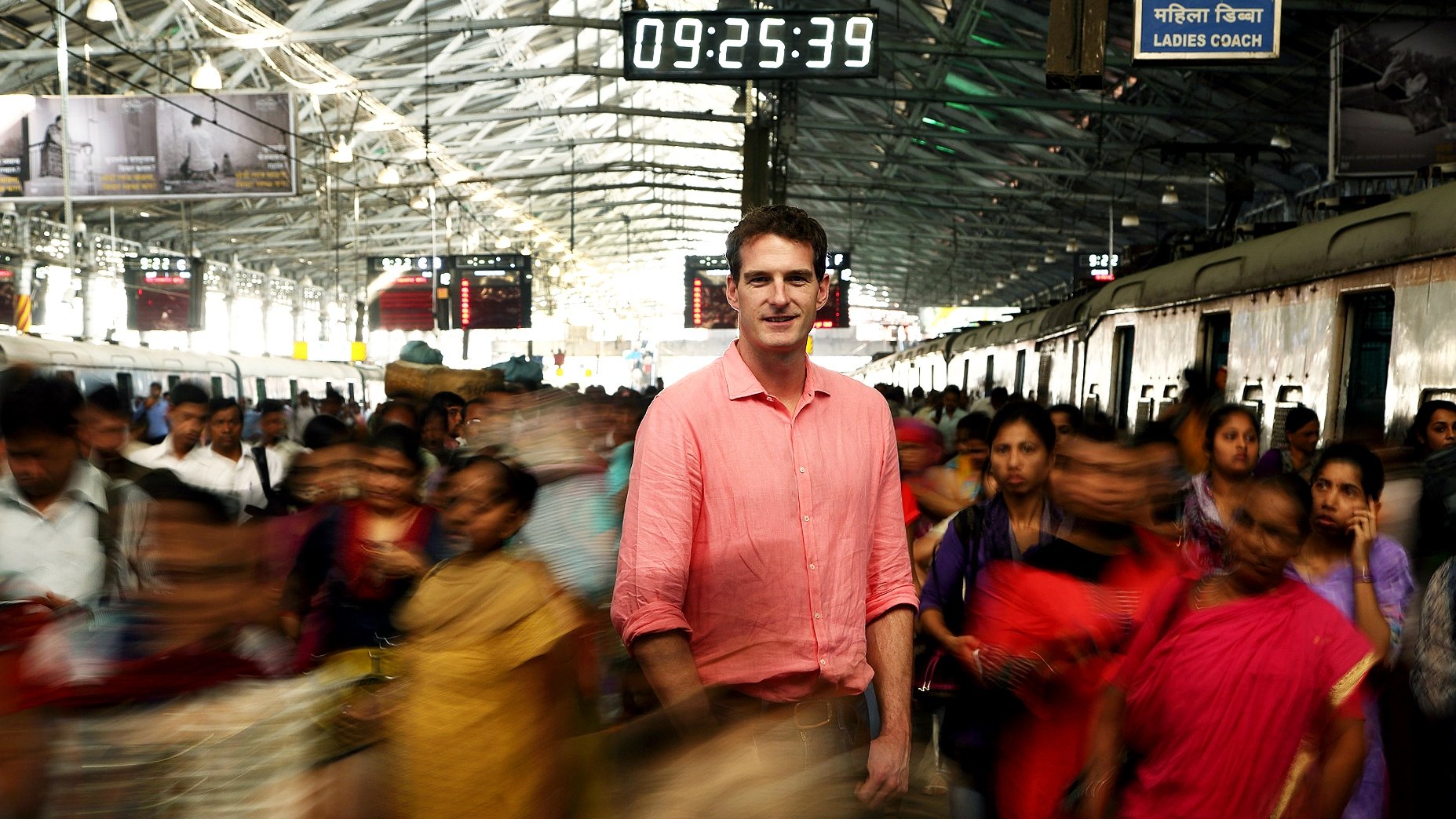 Backdrop for World's Busiest Railway