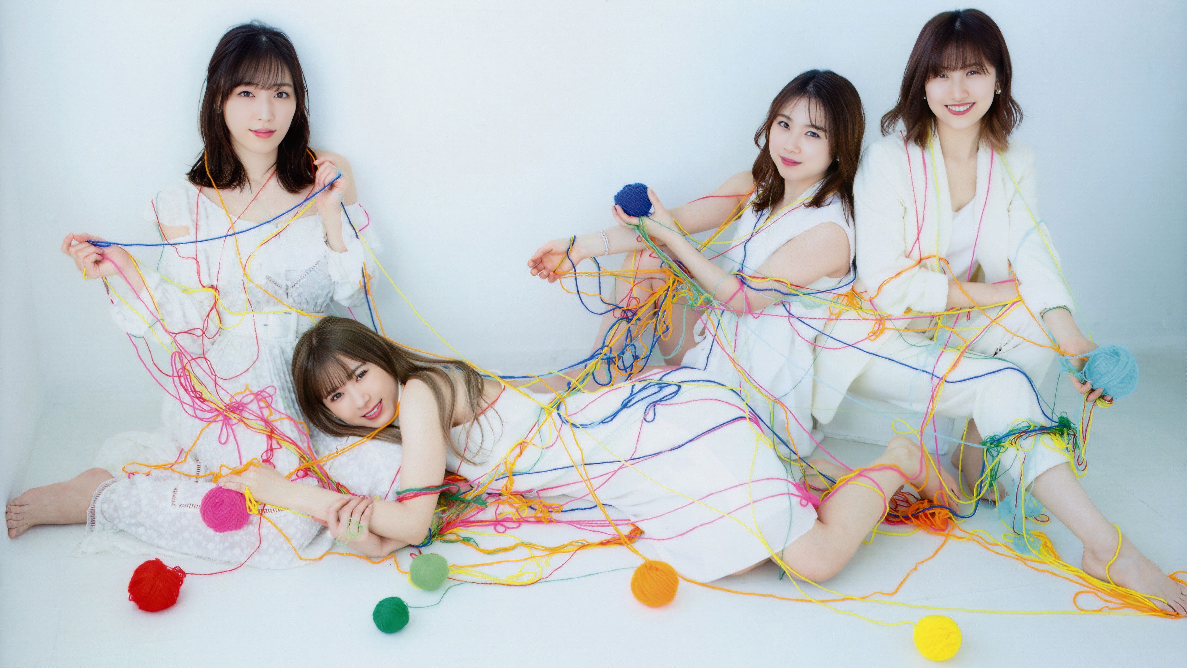 Backdrop for Morning Musume. 9・10ki 10th Anniversary BOOK