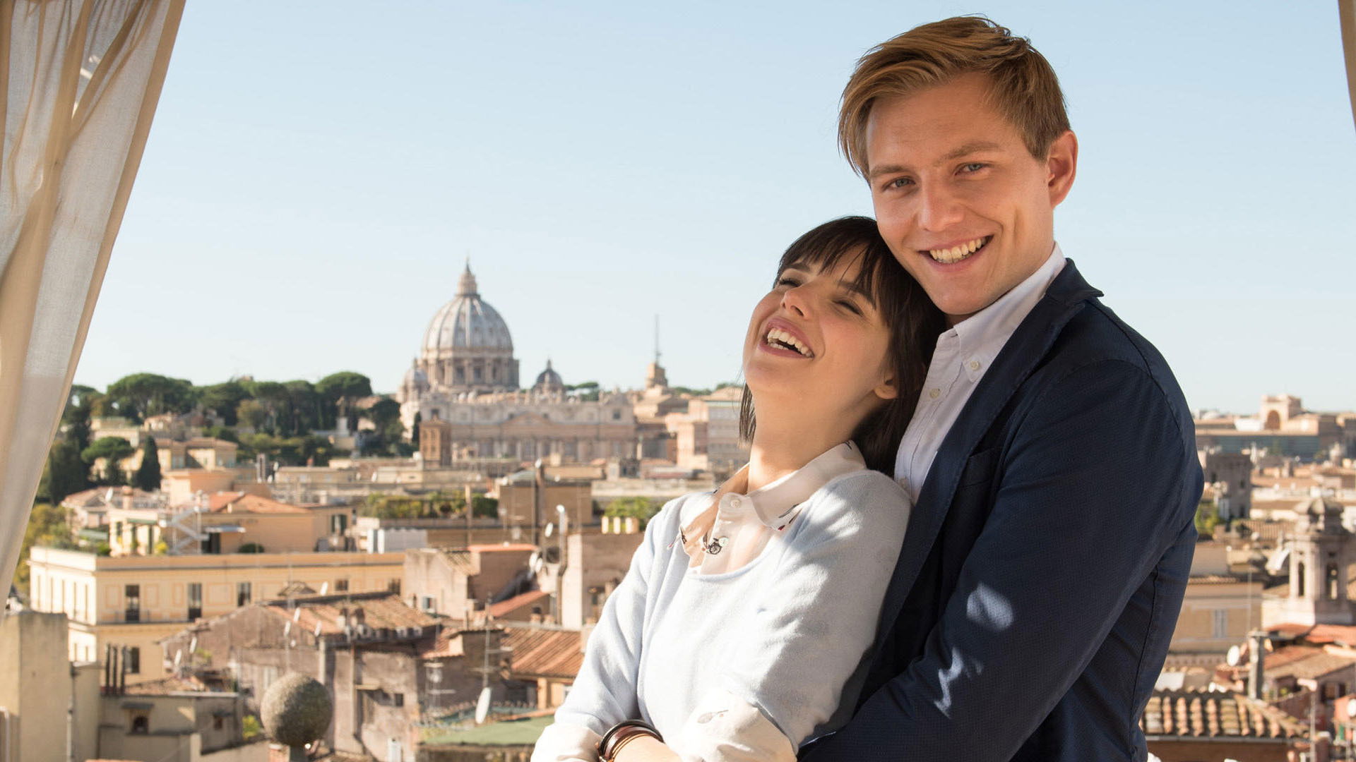 Backdrop for Hochzeit in Rom
