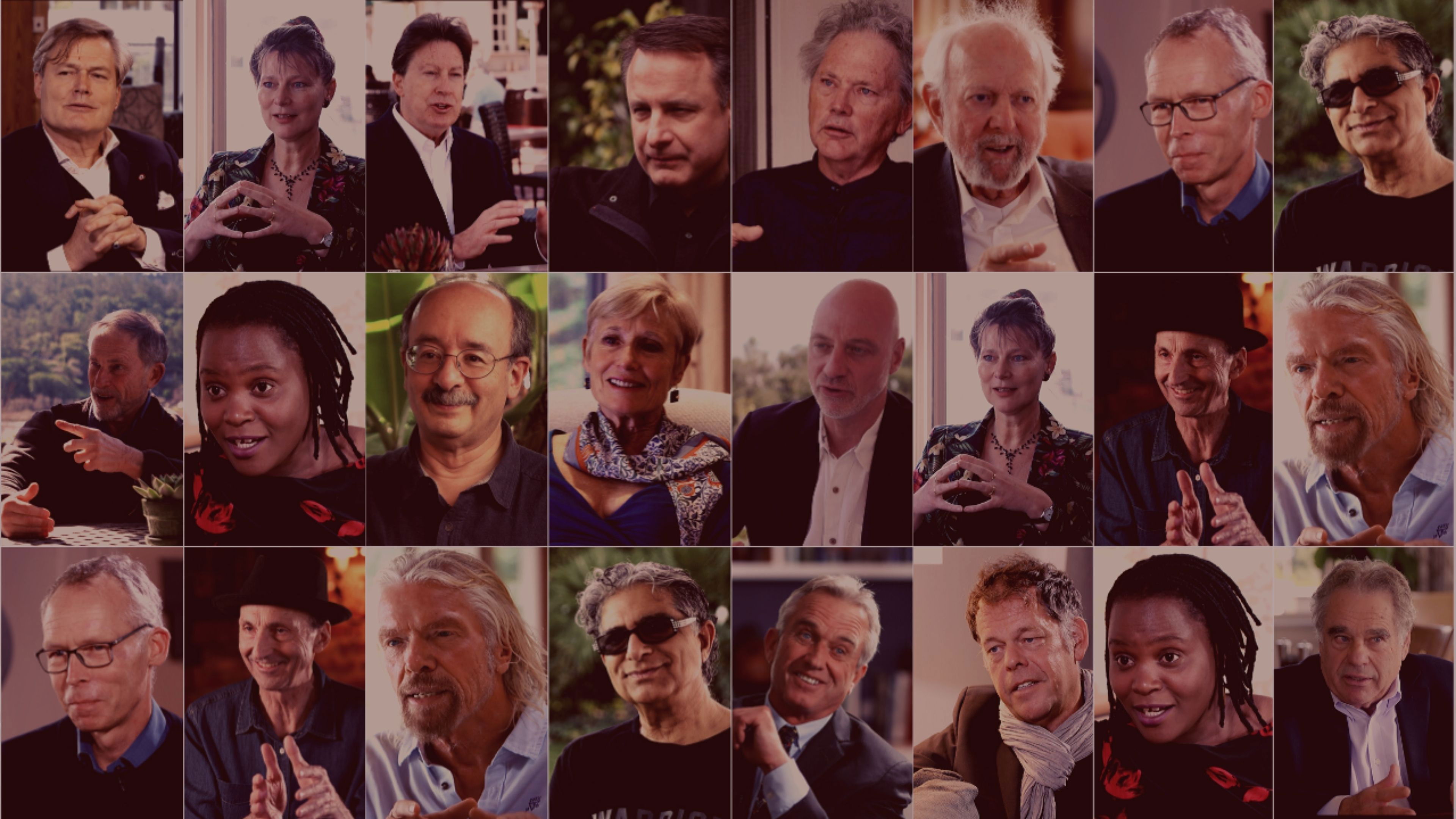 Backdrop for The Way Out with Jurriaan Kamp