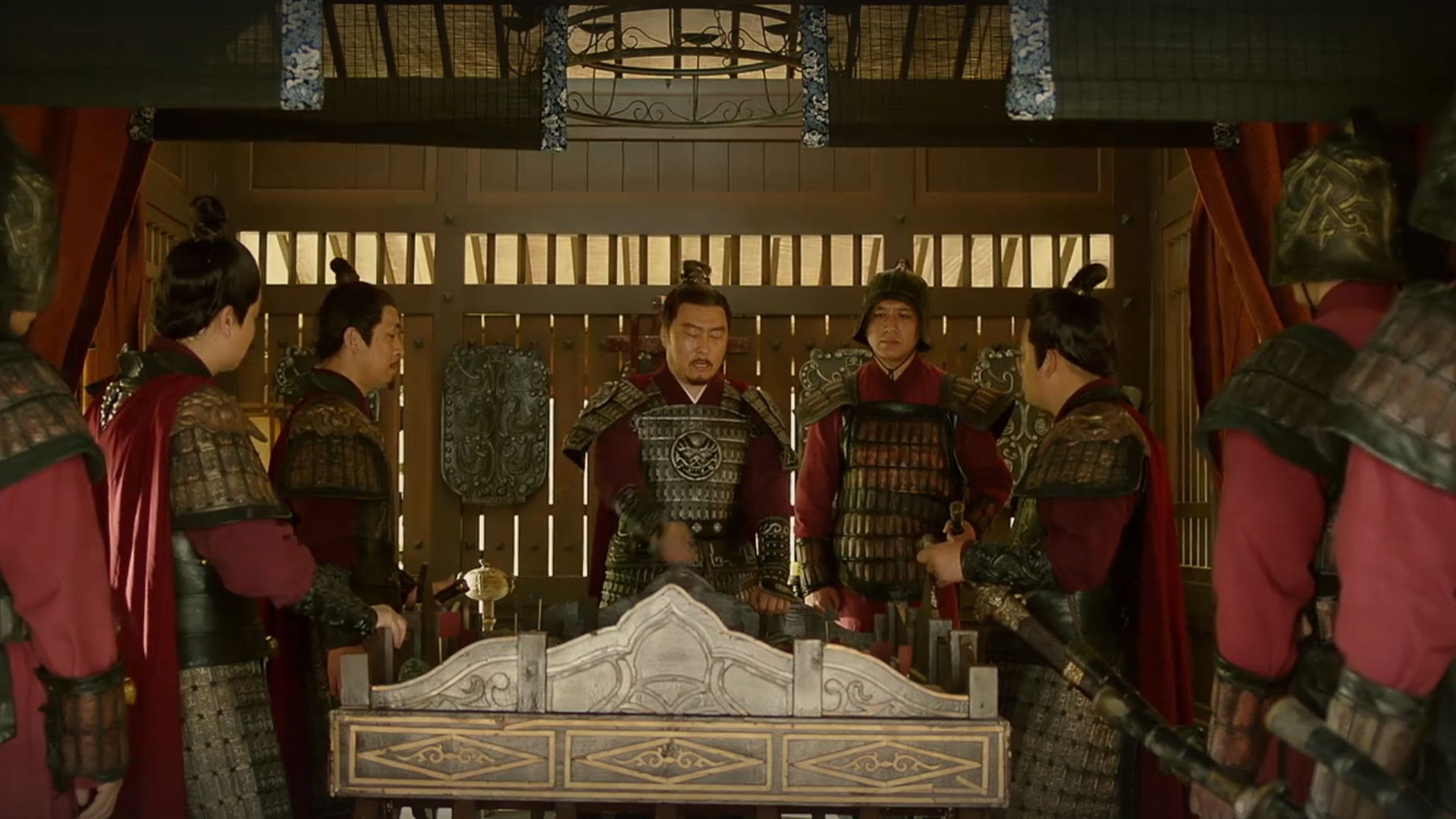 Backdrop for Ambassador from Han Empire