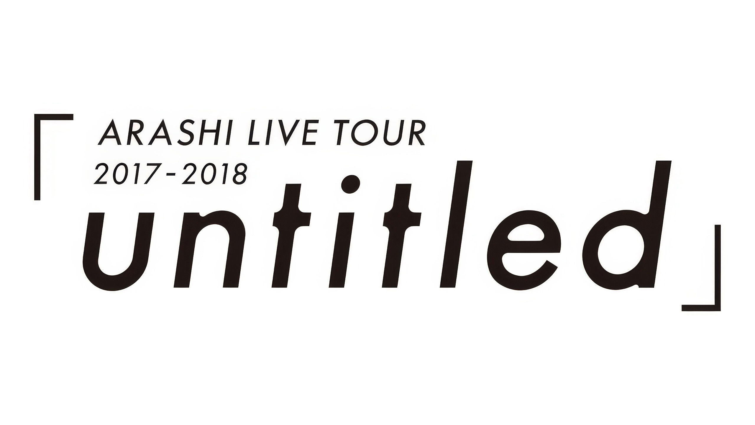 Backdrop for ARASHI LIVE TOUR 2017-2018 「untitled」