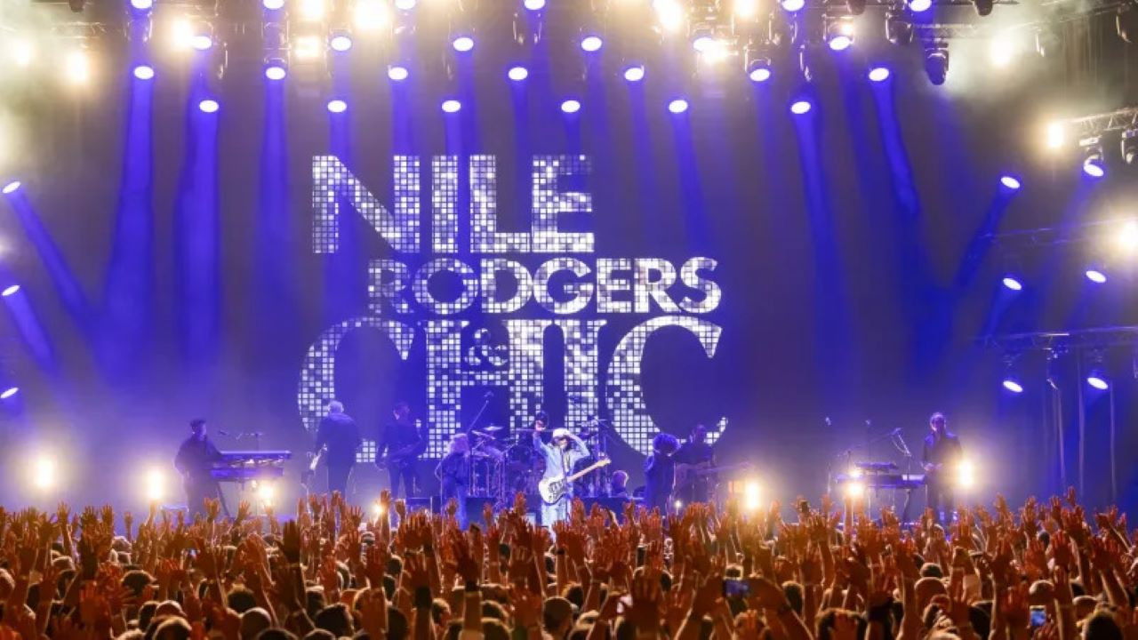 Backdrop for Nile Rodgers and Chic - Live at Montreux 2023