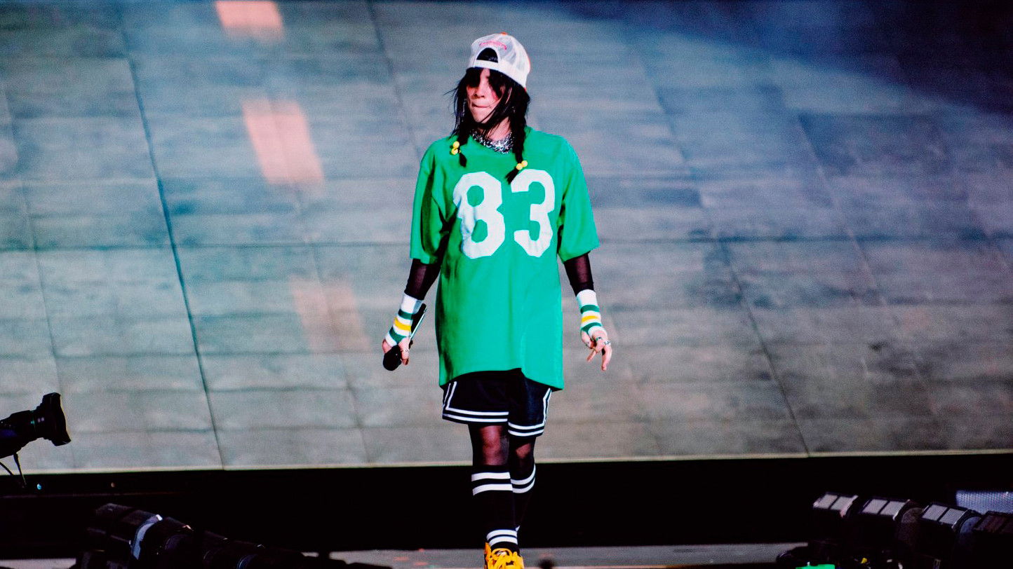 Backdrop for Billie Eilish Lollapalooza São Paulo