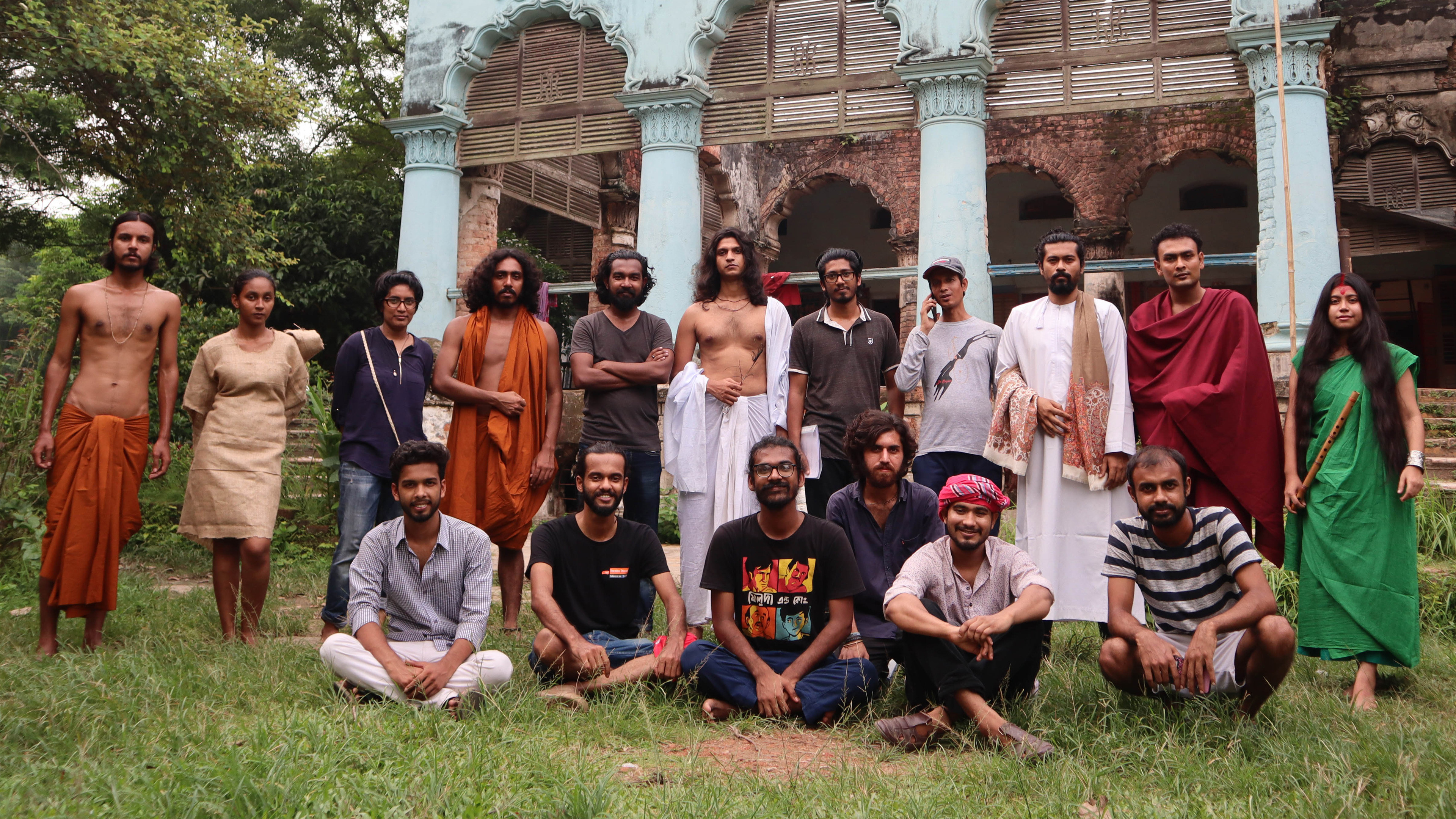 Backdrop for The mad moon on the path of horizon