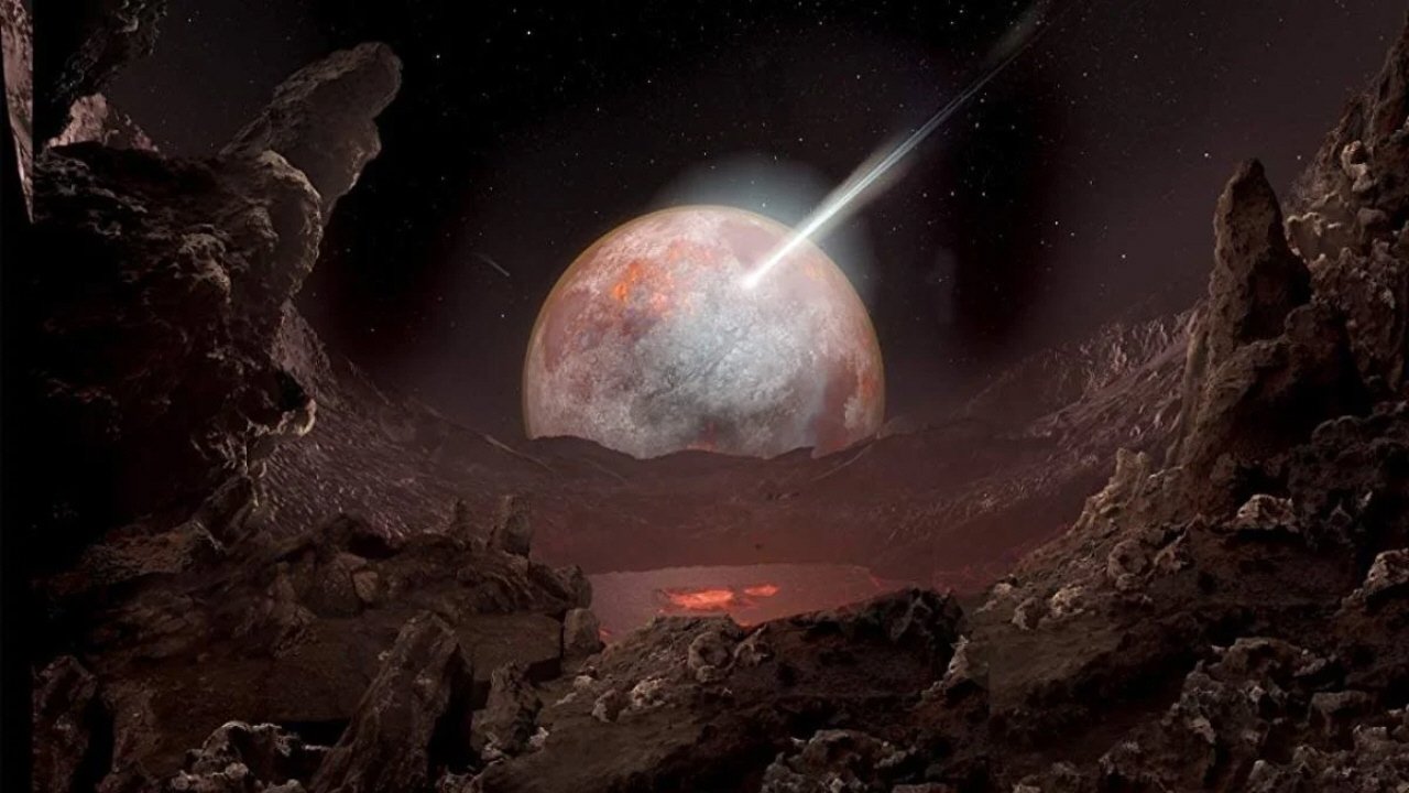 Backdrop for Birth of Planet Earth