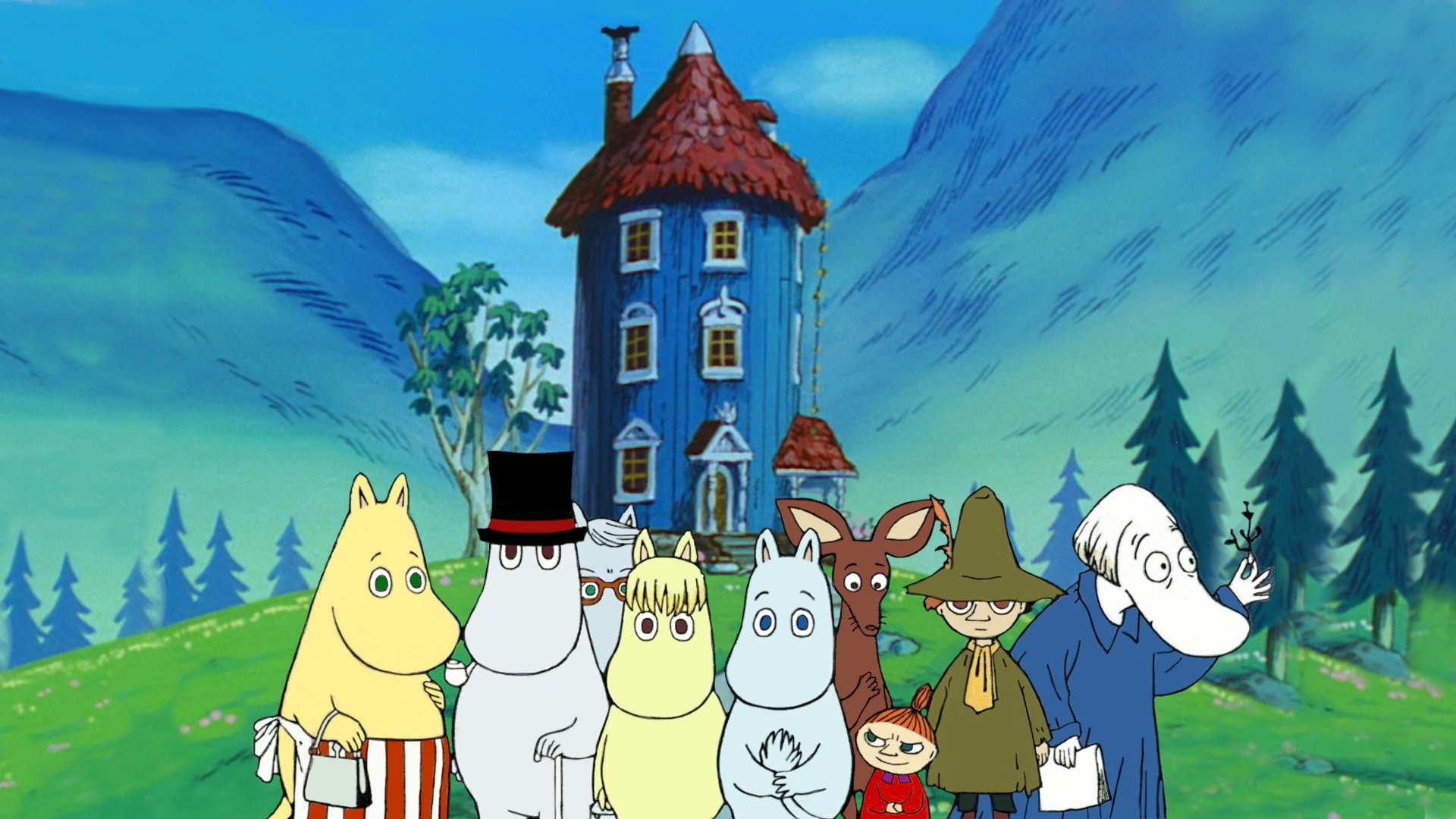 Backdrop for Moomin