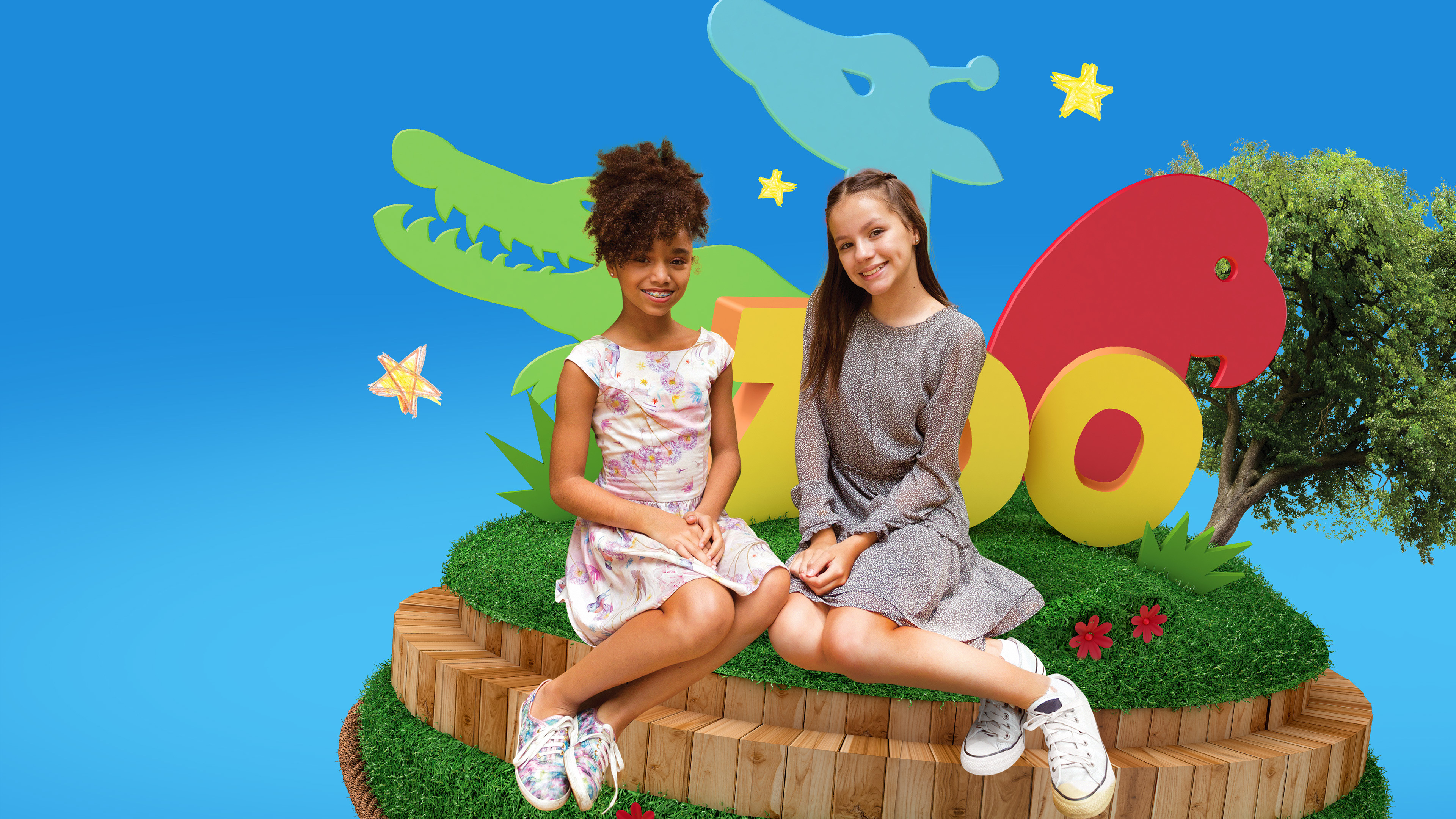 Backdrop for O Zoo da Zu