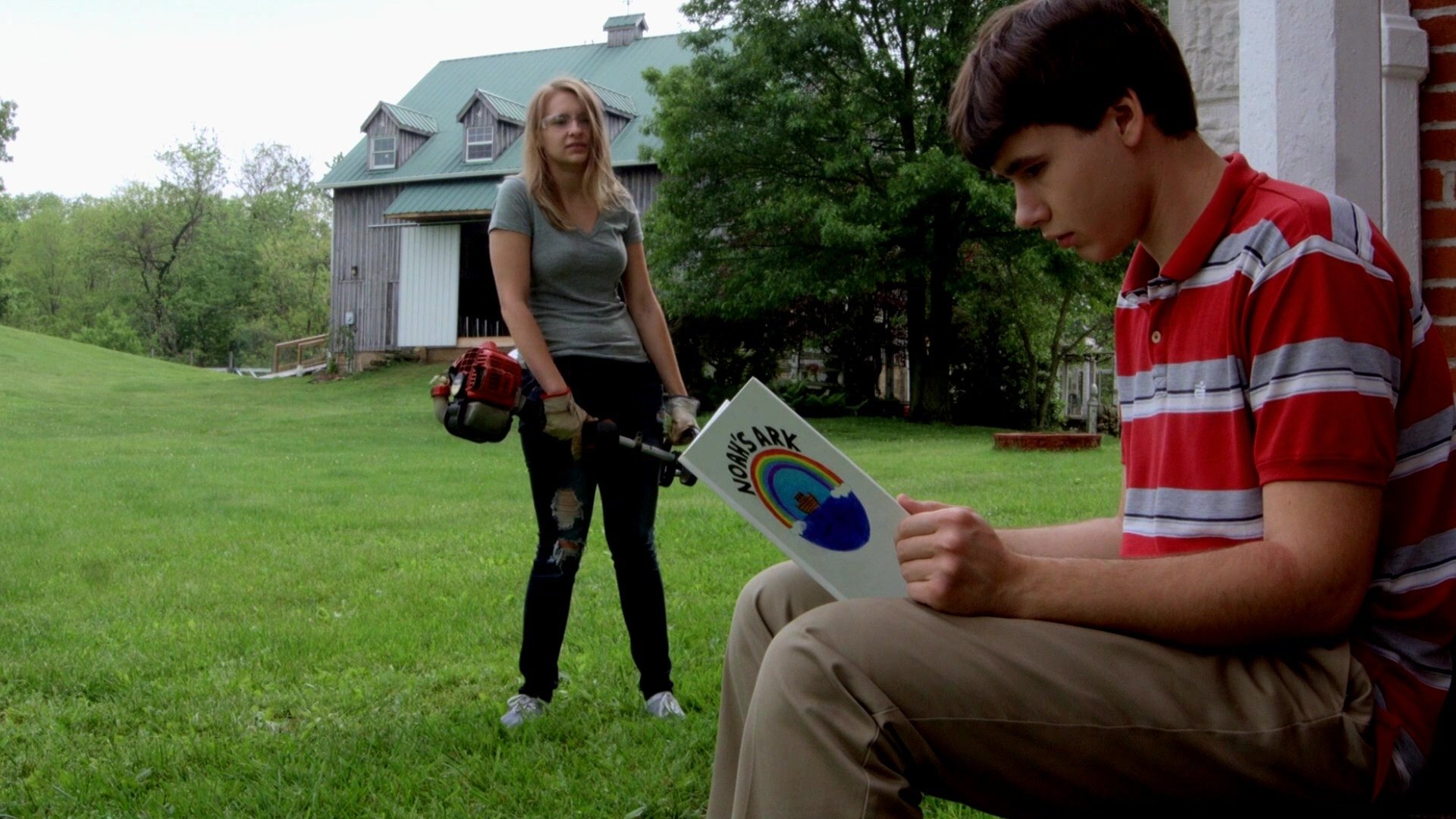 Backdrop for Andy's Rainbow