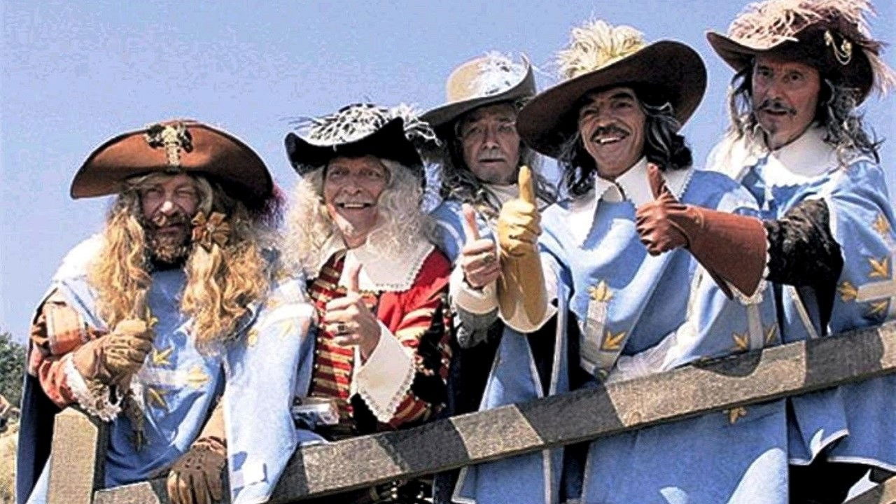 Backdrop for Musketeers Twenty Years Later