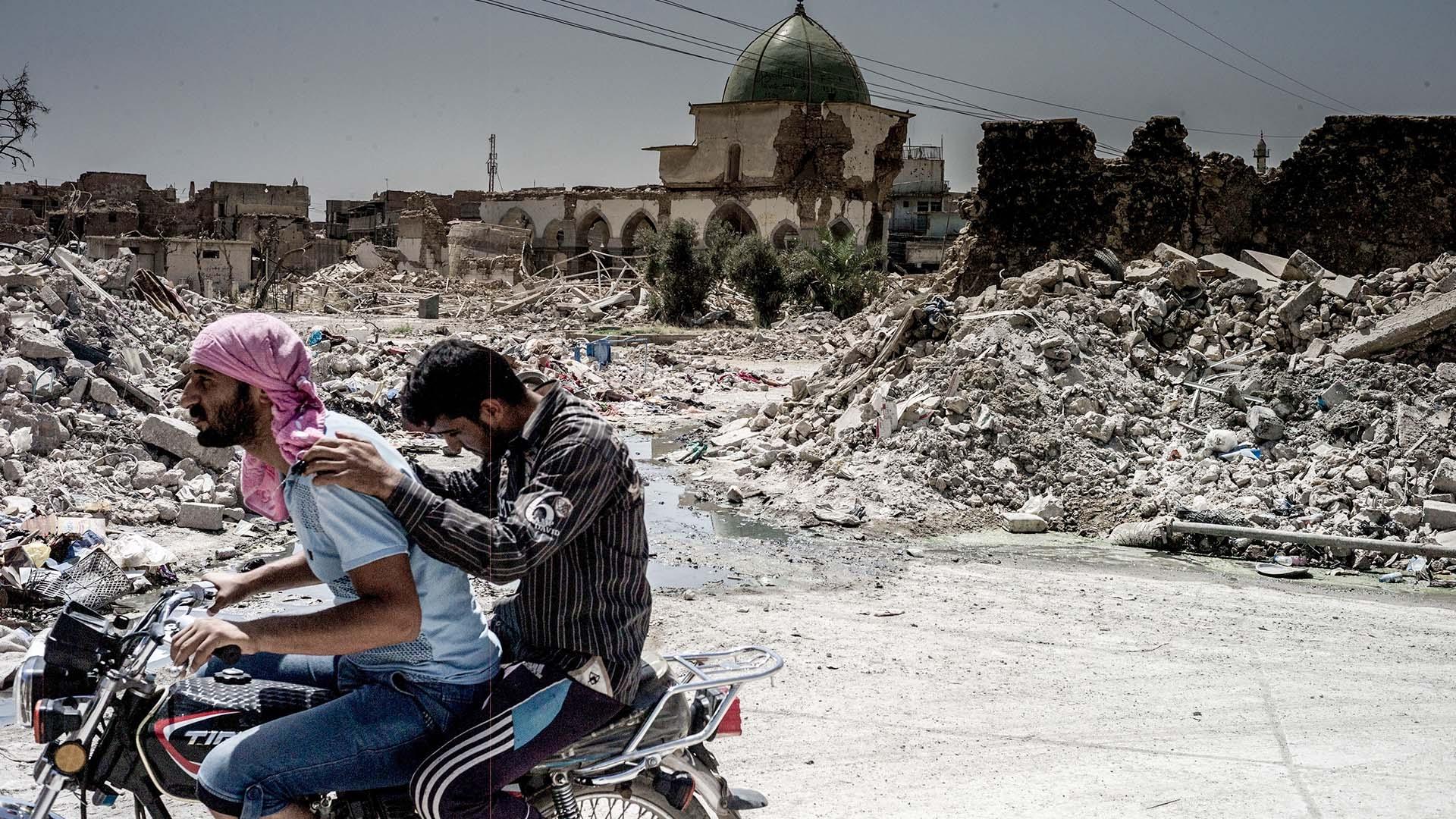 Backdrop for Once Upon a Time in Iraq