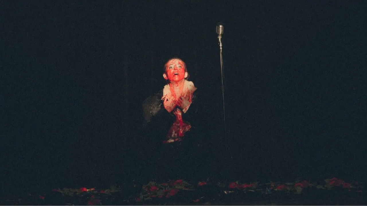 Backdrop for Paint Her Red