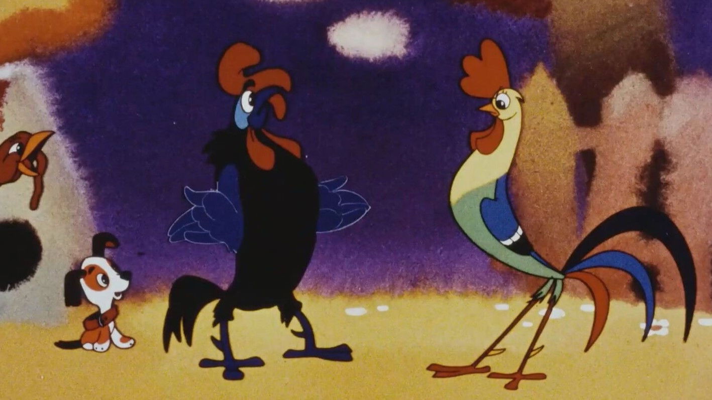 Backdrop for Rooster and Paint