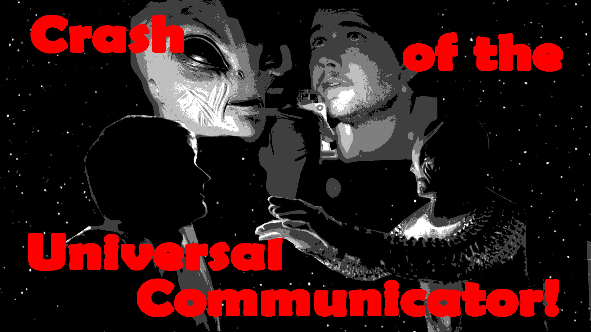 Backdrop for Crash of the Universal Communicator!