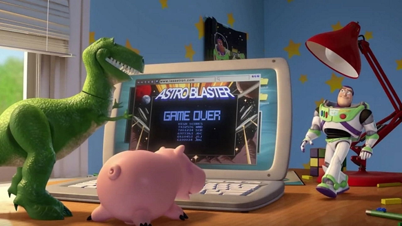 Backdrop for Buzz Lightyear Mission Logs