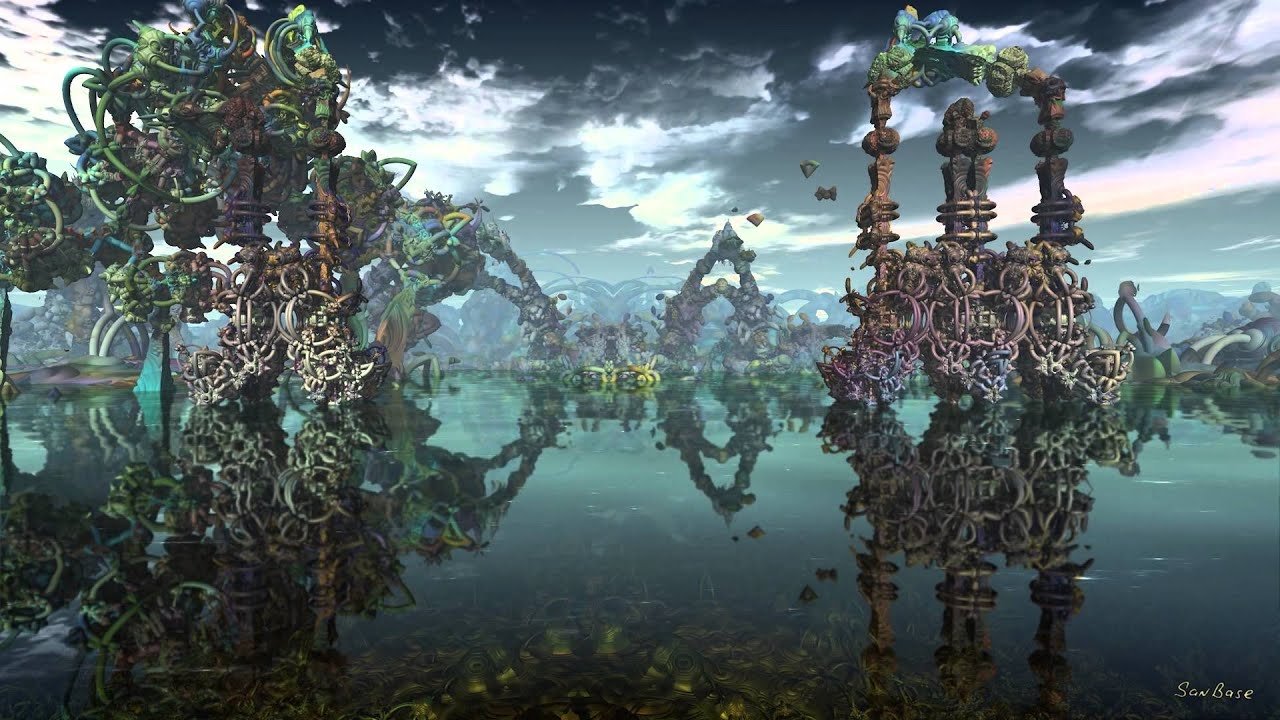 Backdrop for 3D Masterpieces: San Base - Function of Reality (Vol. 1)