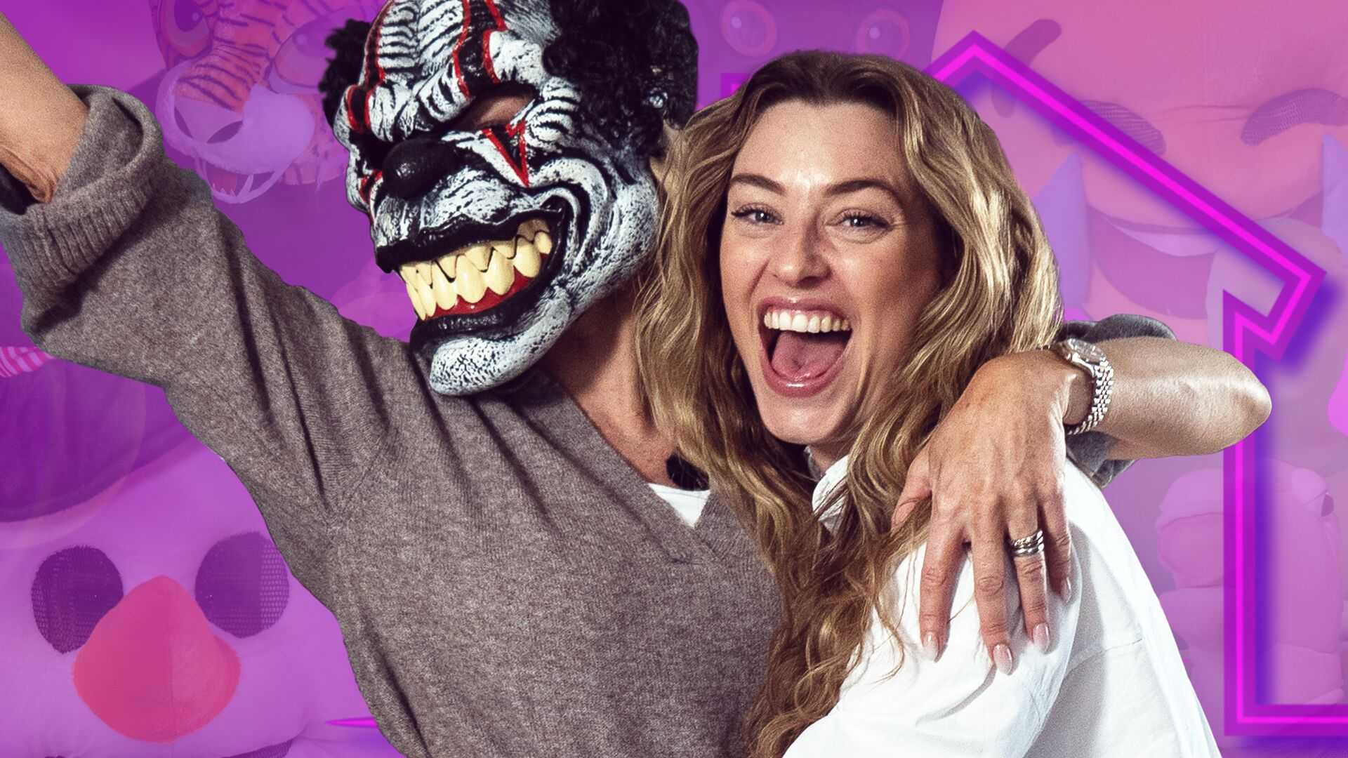 Backdrop for Gjett kjendishjemmet