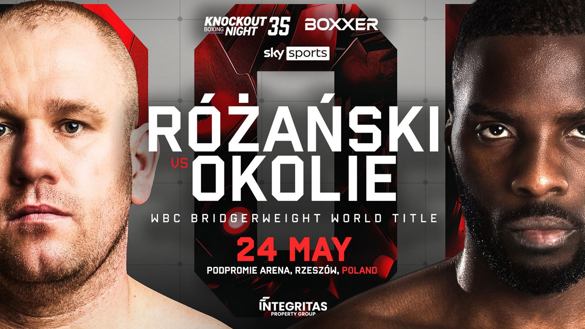Backdrop for Lukasz Rozanski vs. Lawrence Okolie
