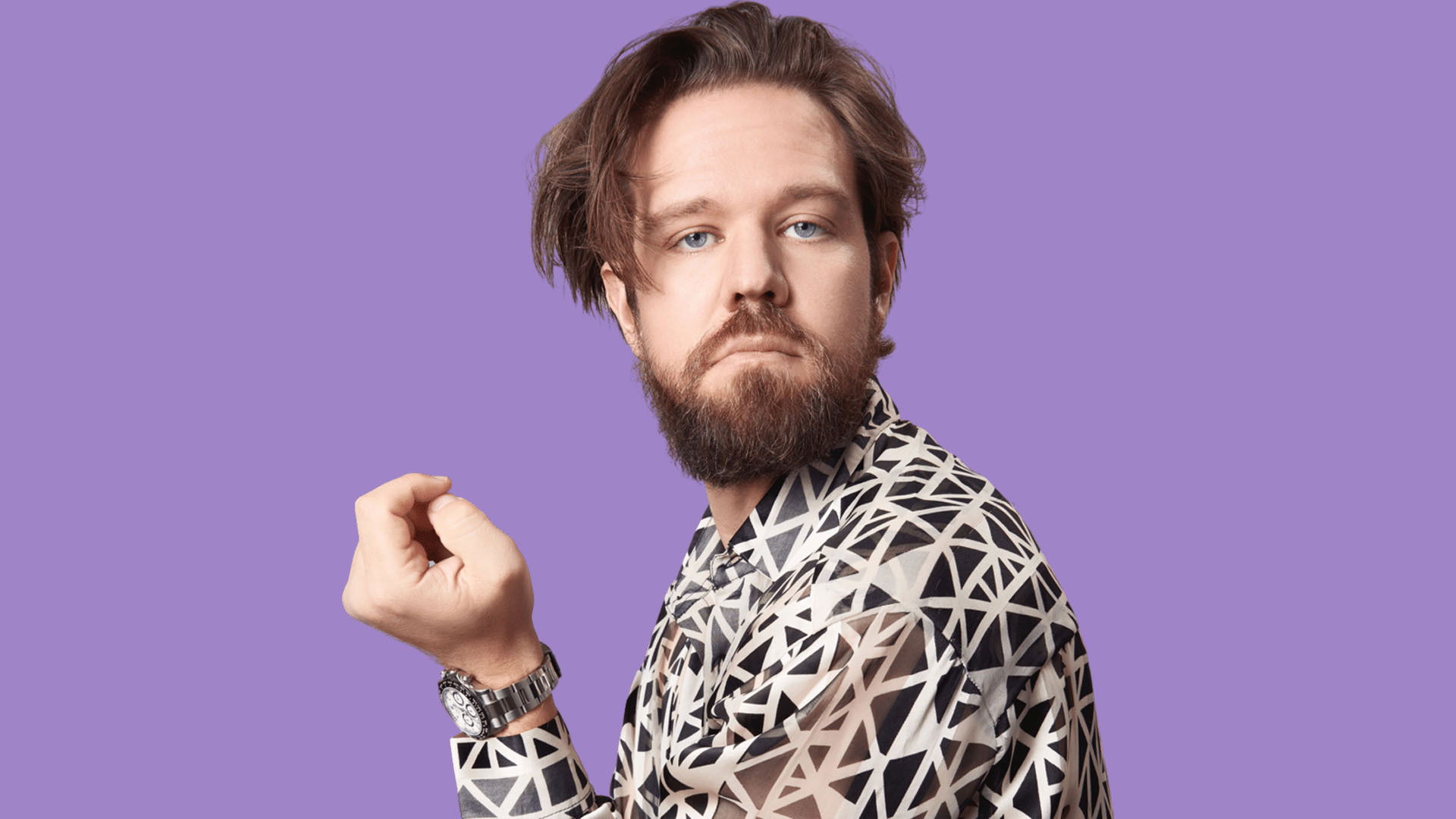 Backdrop for Thomas Warberg: Et storslået menneske