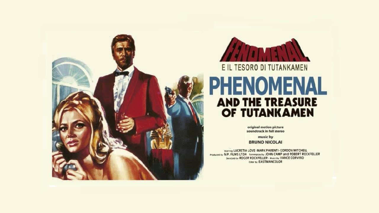 Backdrop for Phenomenal and the Treasure of Tutankamen