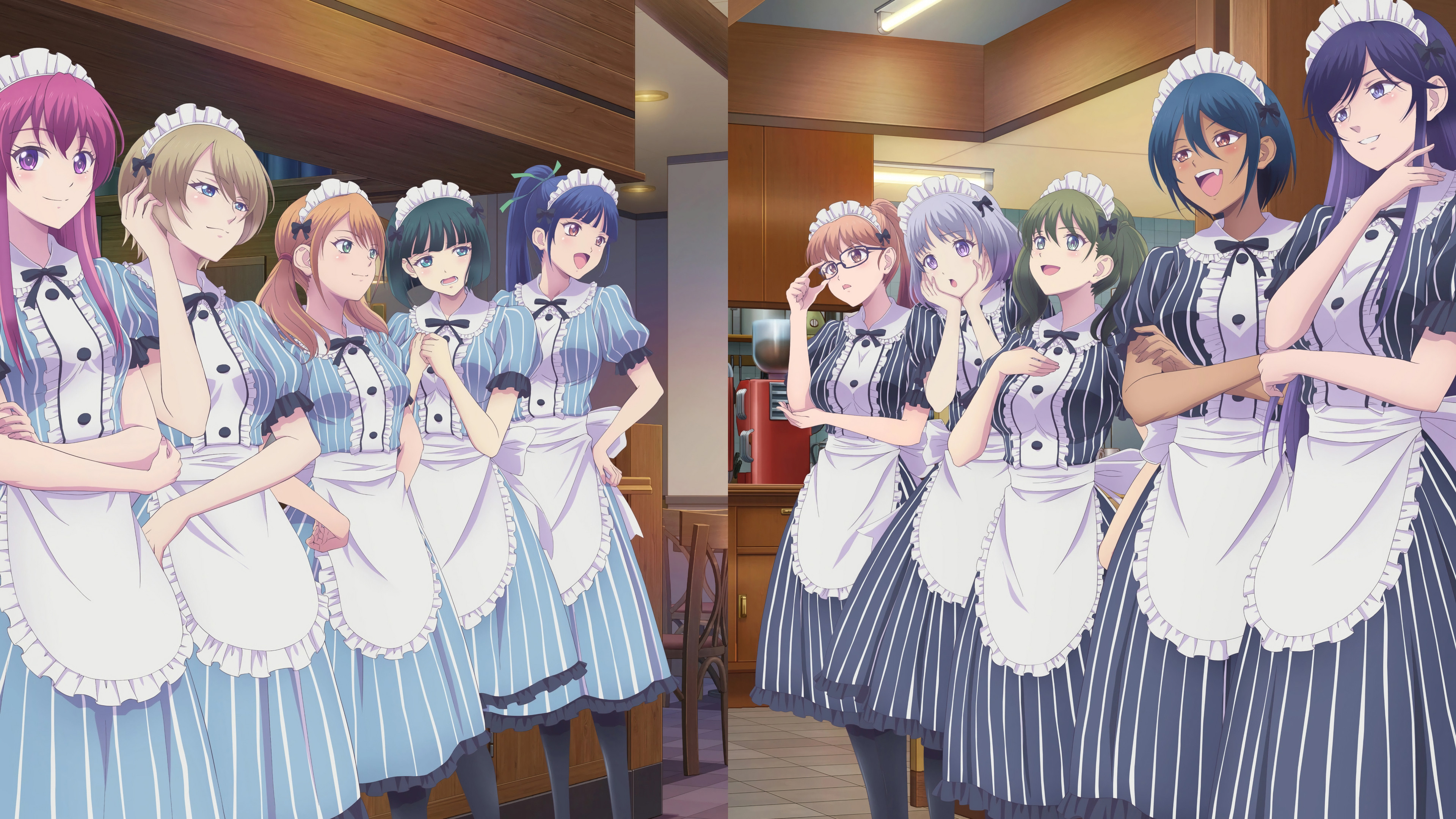 Backdrop for The Café Terrace and Its Goddesses