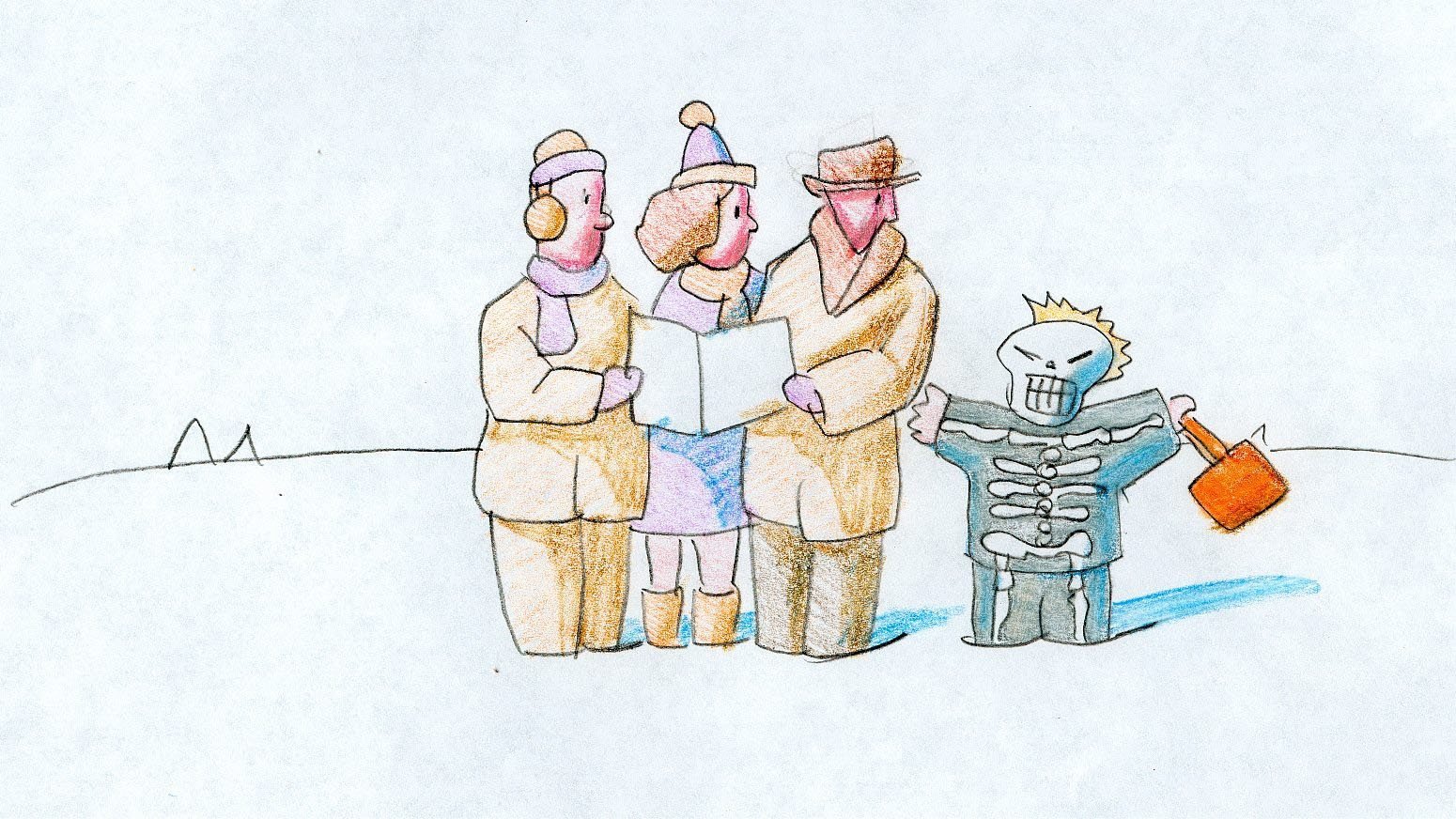 Backdrop for 12 Tiny Christmas Tales