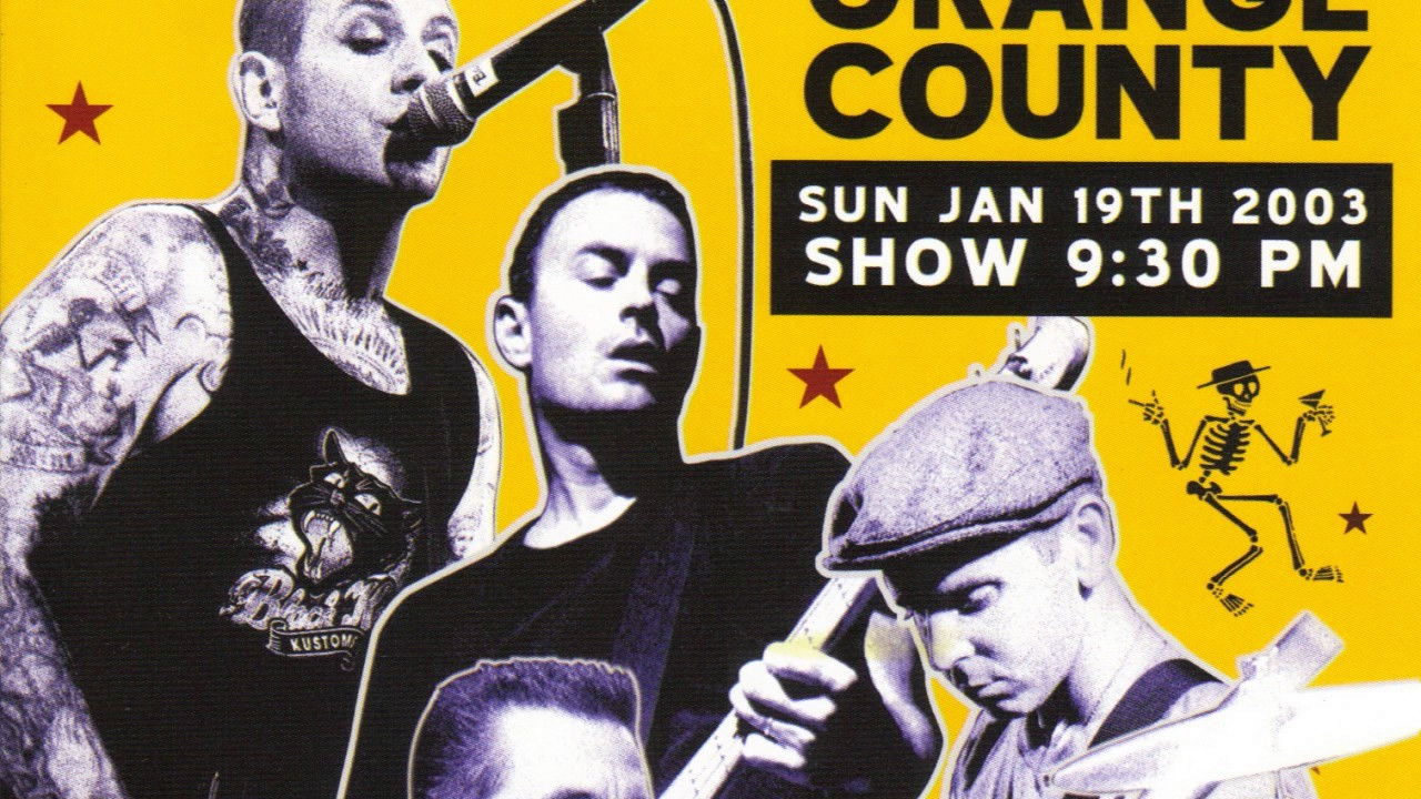 Backdrop for Social Distortion: Live in Orange County