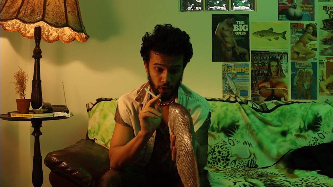 Backdrop for Peixes Elétricos