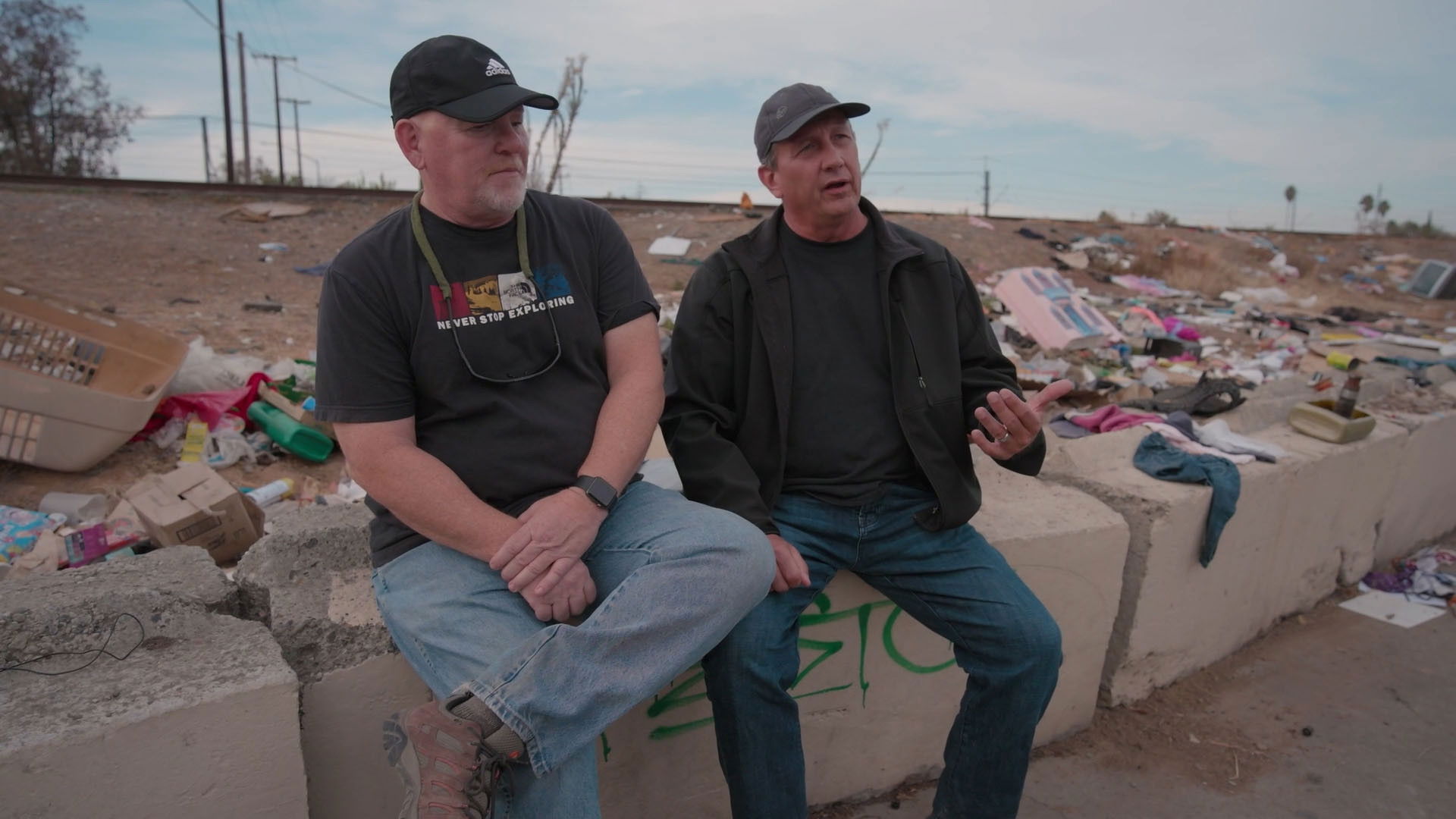 Backdrop for Americans with No Address