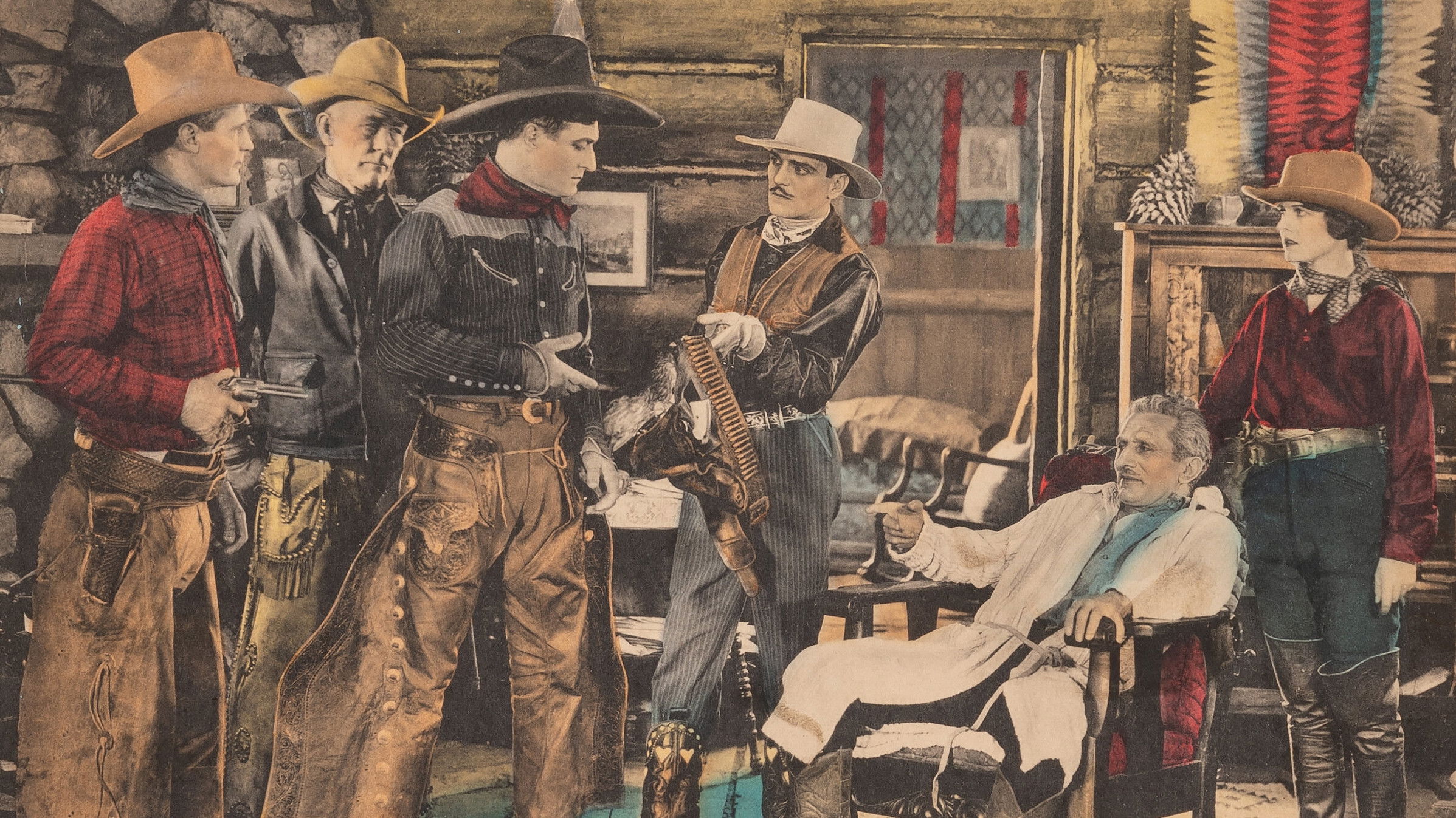 Backdrop for Outlaws of Red River