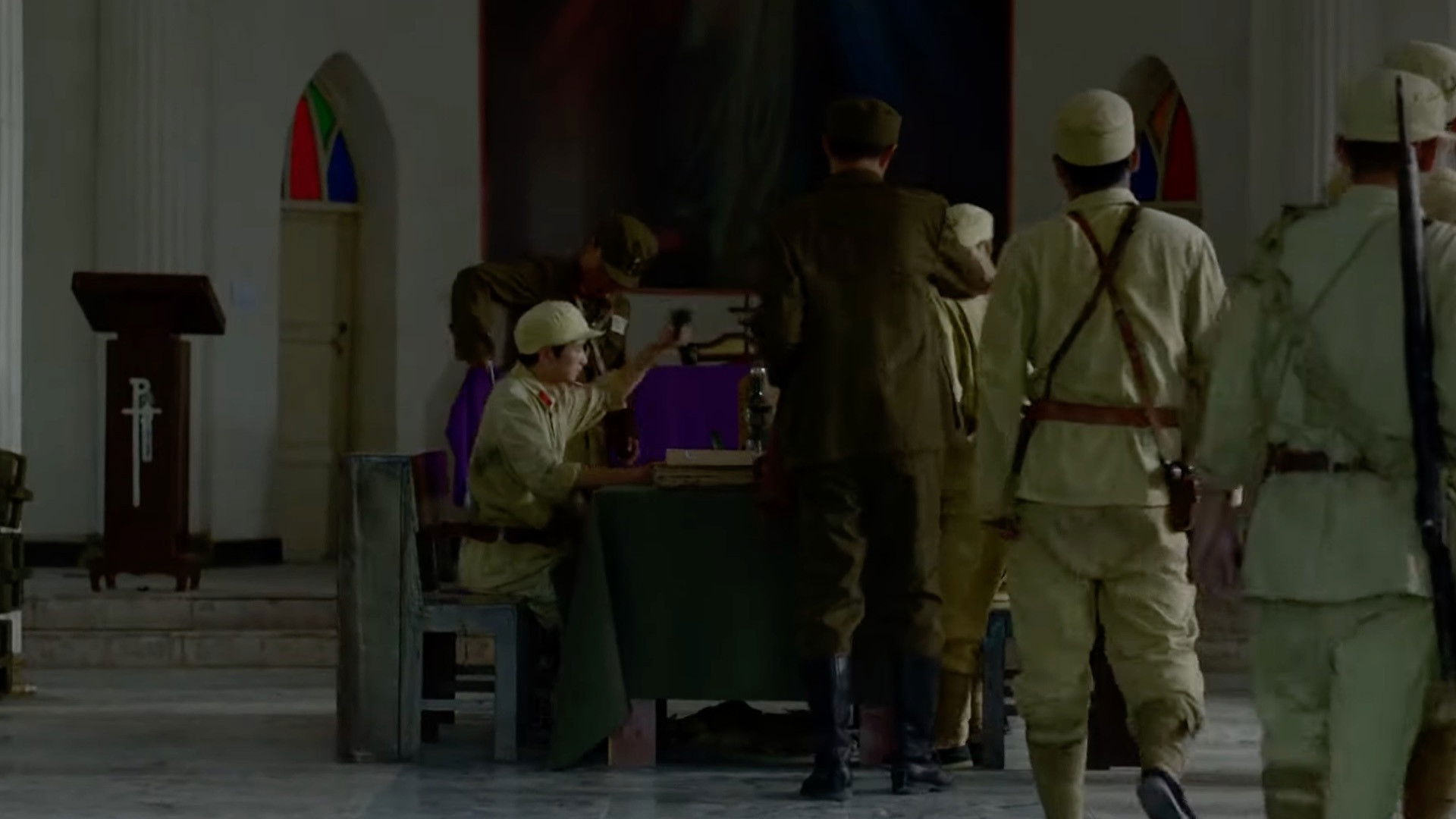 Backdrop for A Preacher's Long March