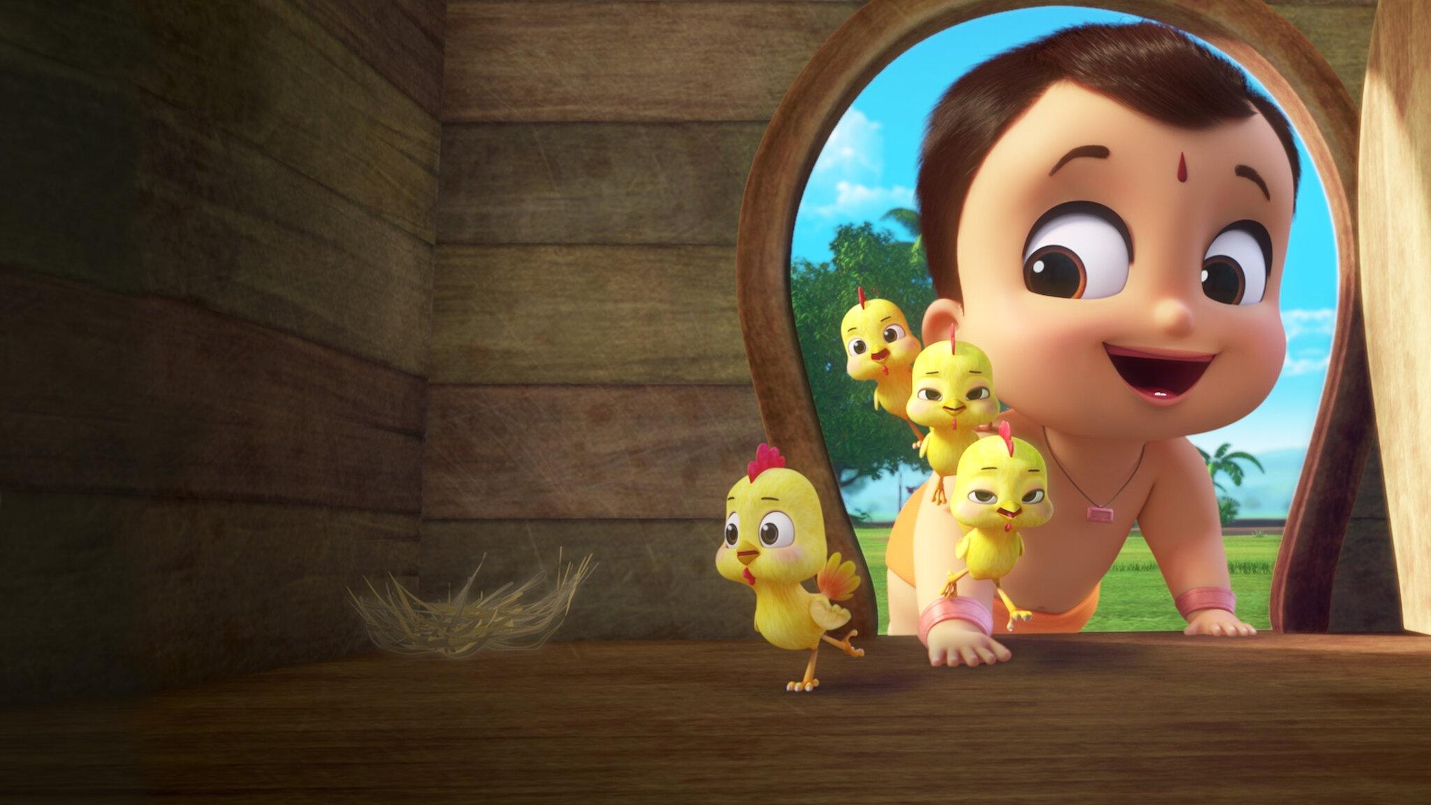 Backdrop for Mighty Little Bheem