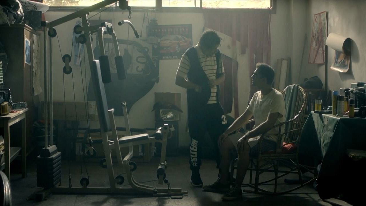 Backdrop for Pool Sweeper