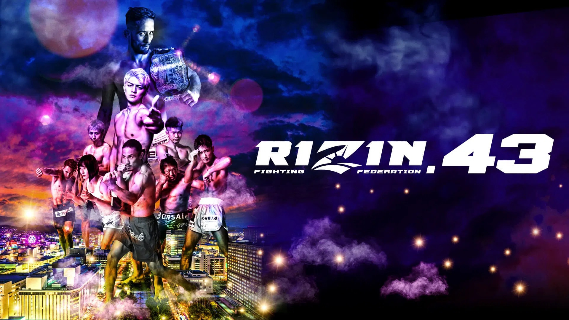 Backdrop for RIZIN 43