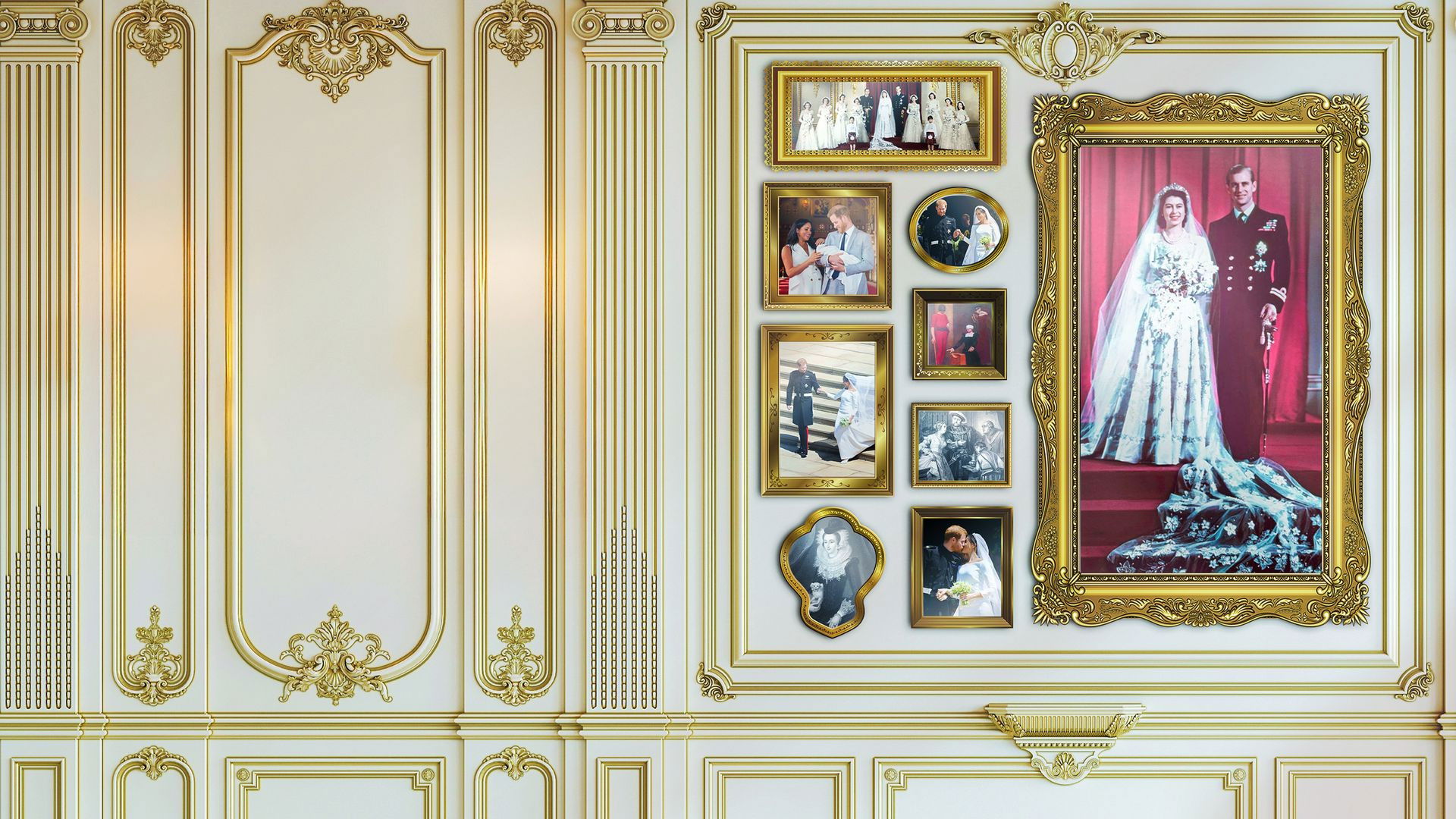 Backdrop for Secrets of the Royals: Births, Marriages and Deaths