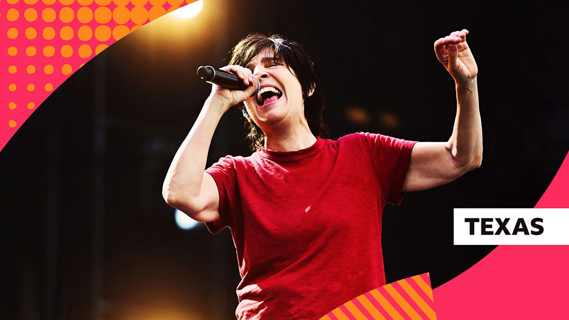 Backdrop for Texas: Radio 2 in the Park