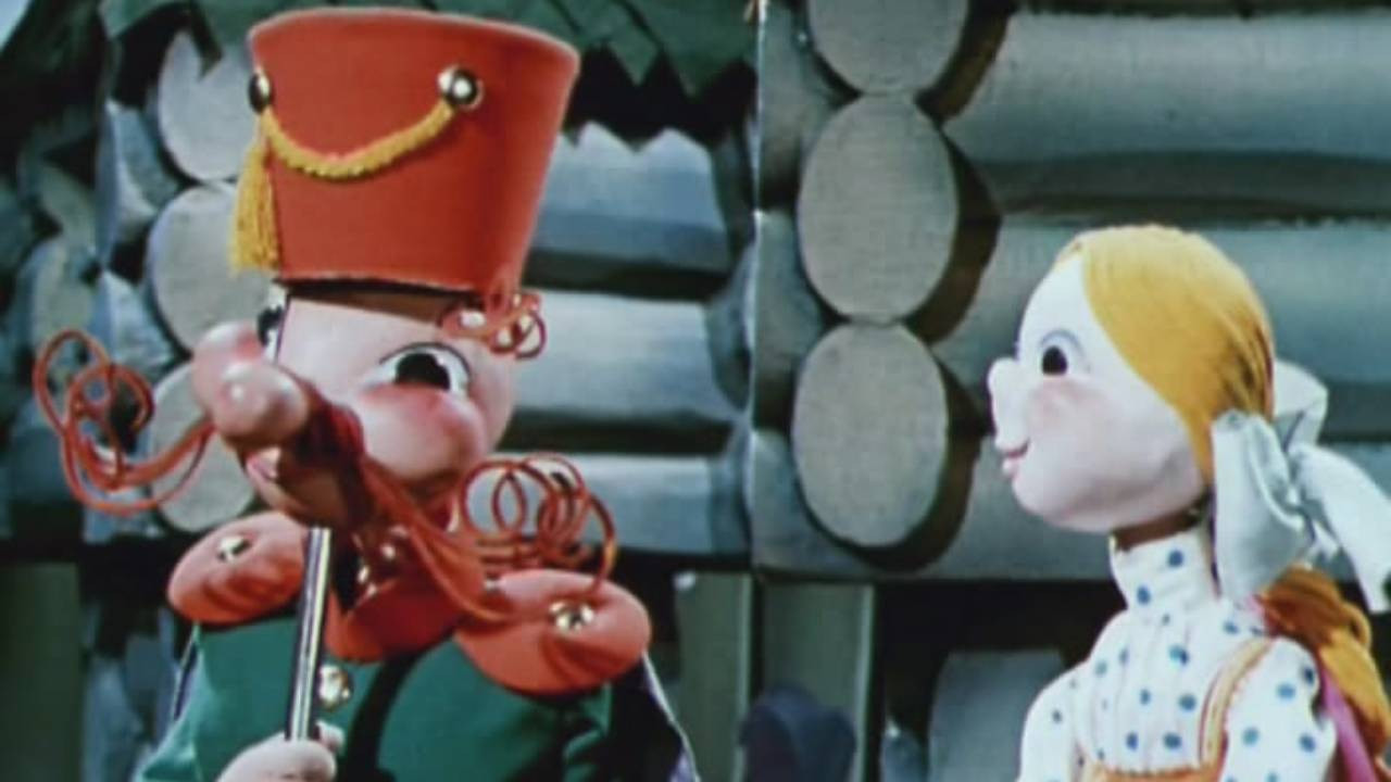 Backdrop for Alyonushka and the Soldier